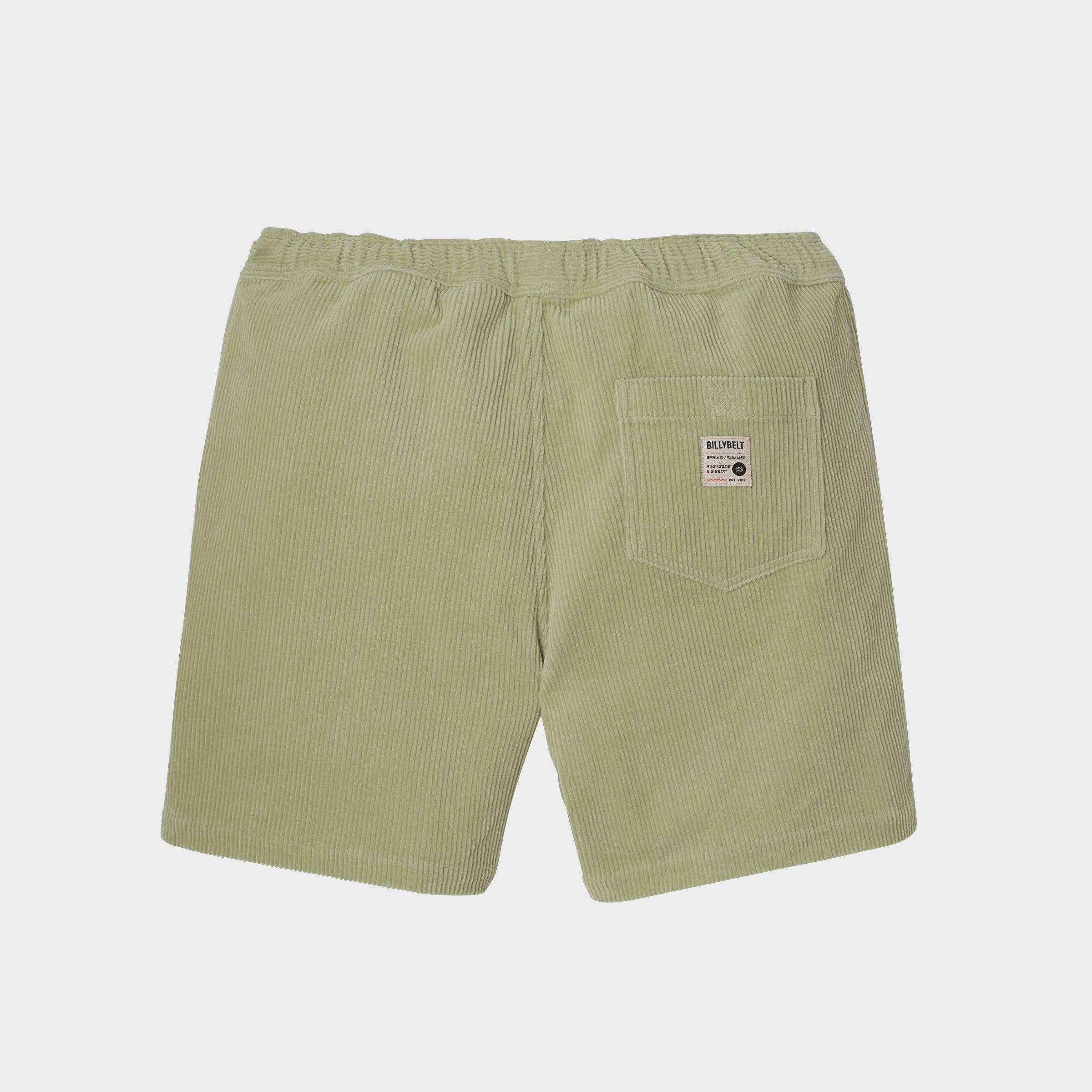 BILLYBELT - Samettishortsit "Anise green"