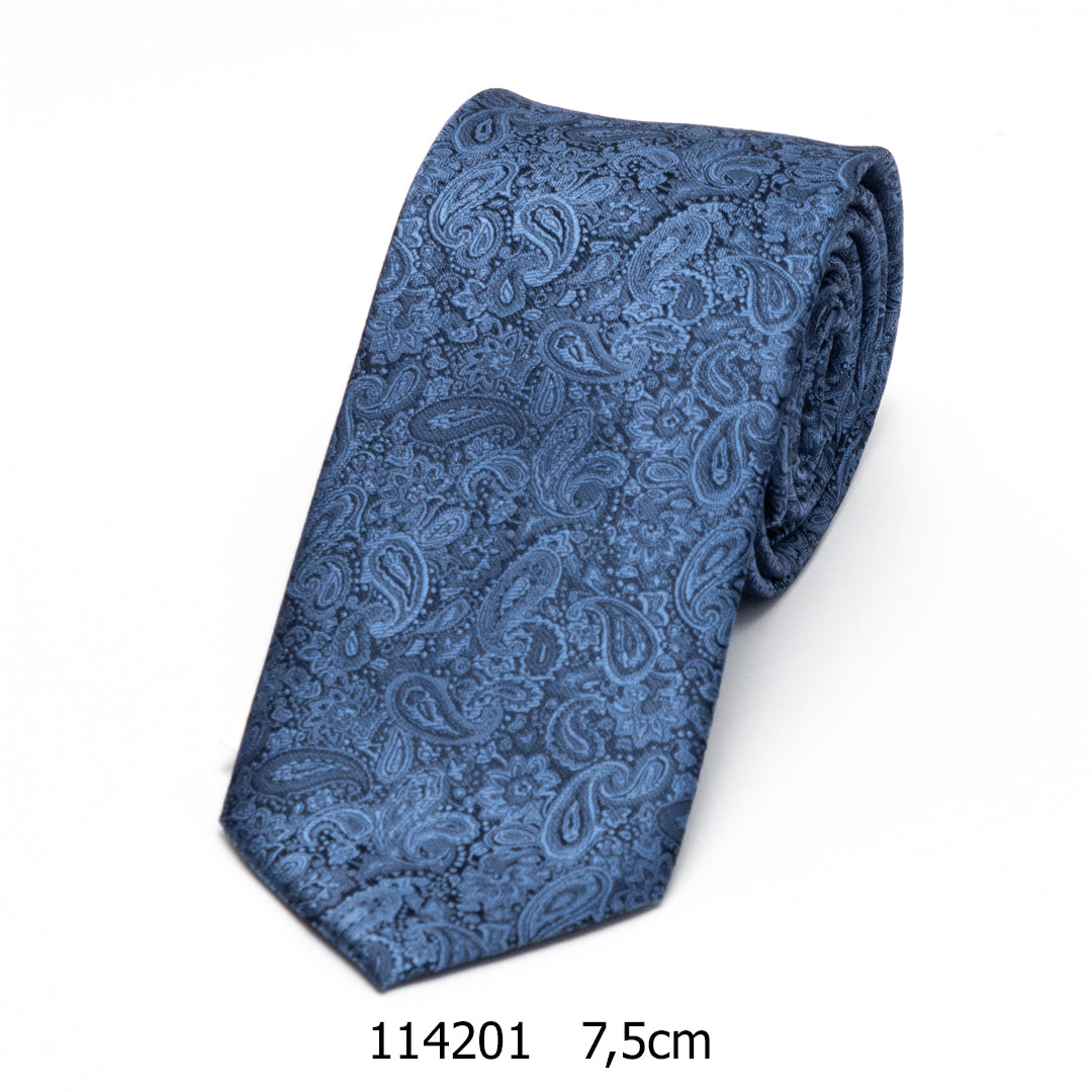 Matex sininen paisley solmio