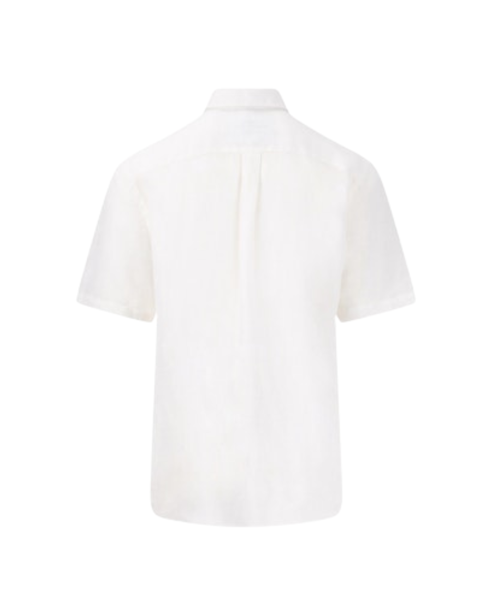 Fynch-Hatton lyhythihainen kauluspaita pellava valkoinen "Pure Linen"