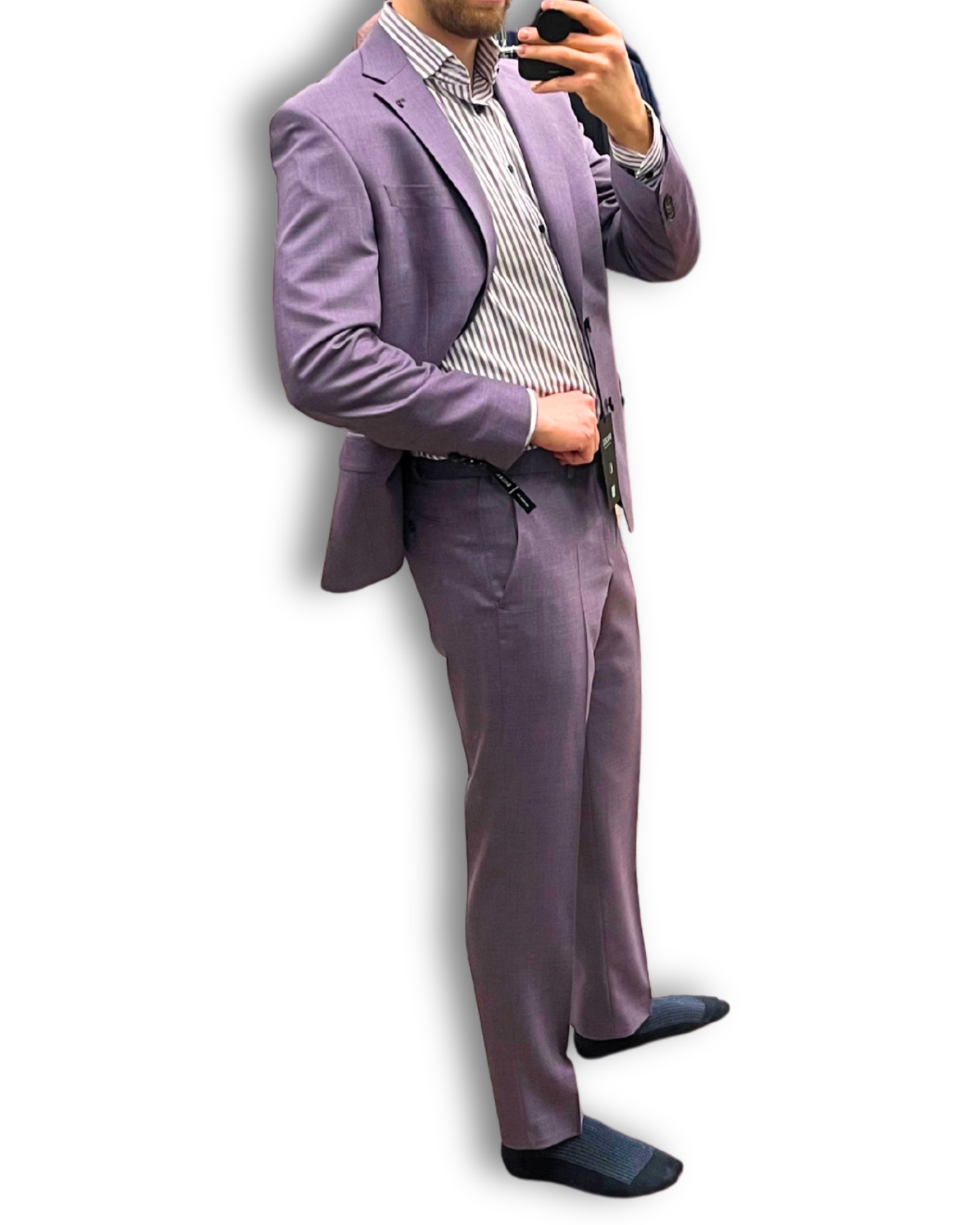 Digel puvunhousut violetti Zignone "Daren-G"