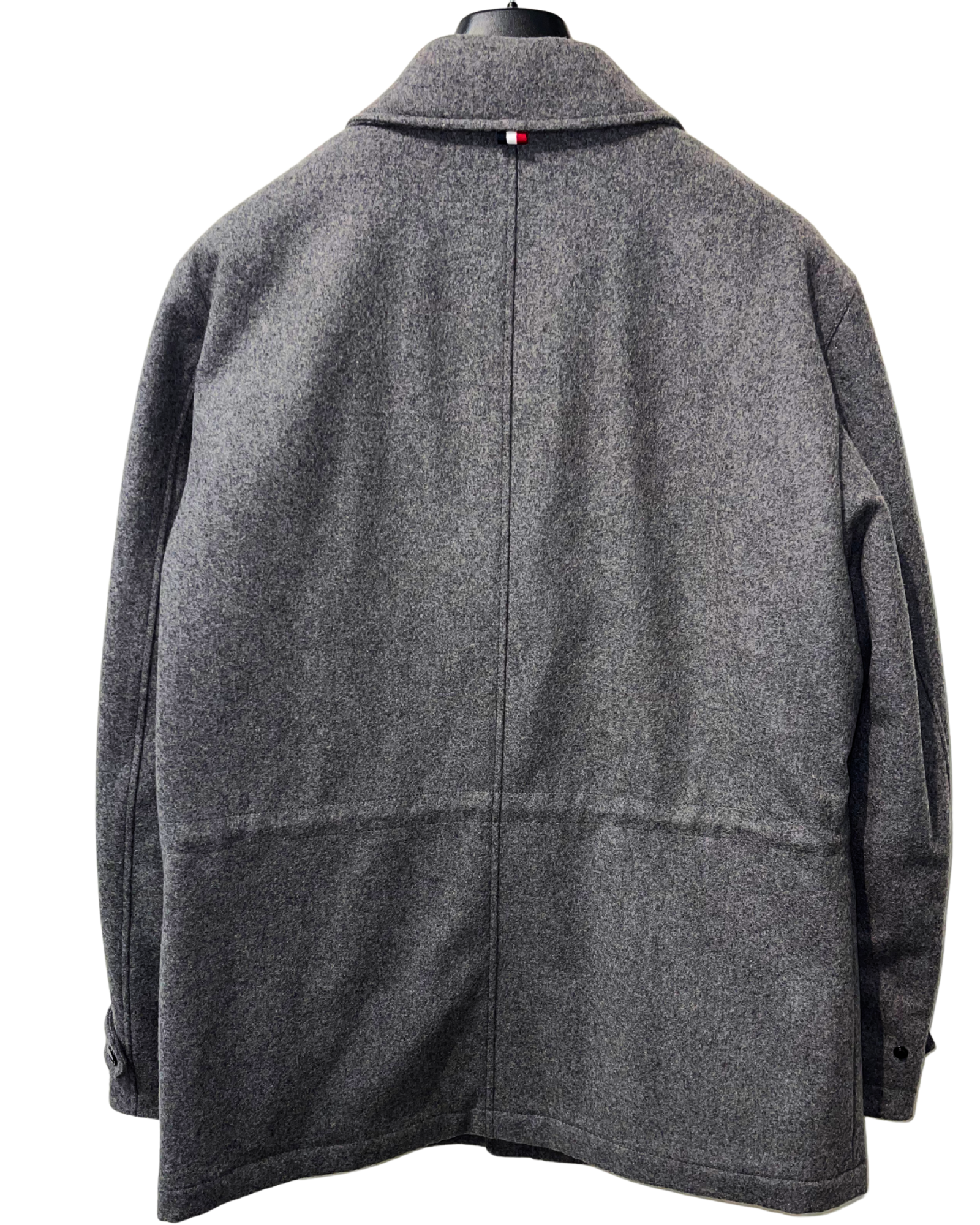 Hechter Paris harmaa villakangastakki lyhyt