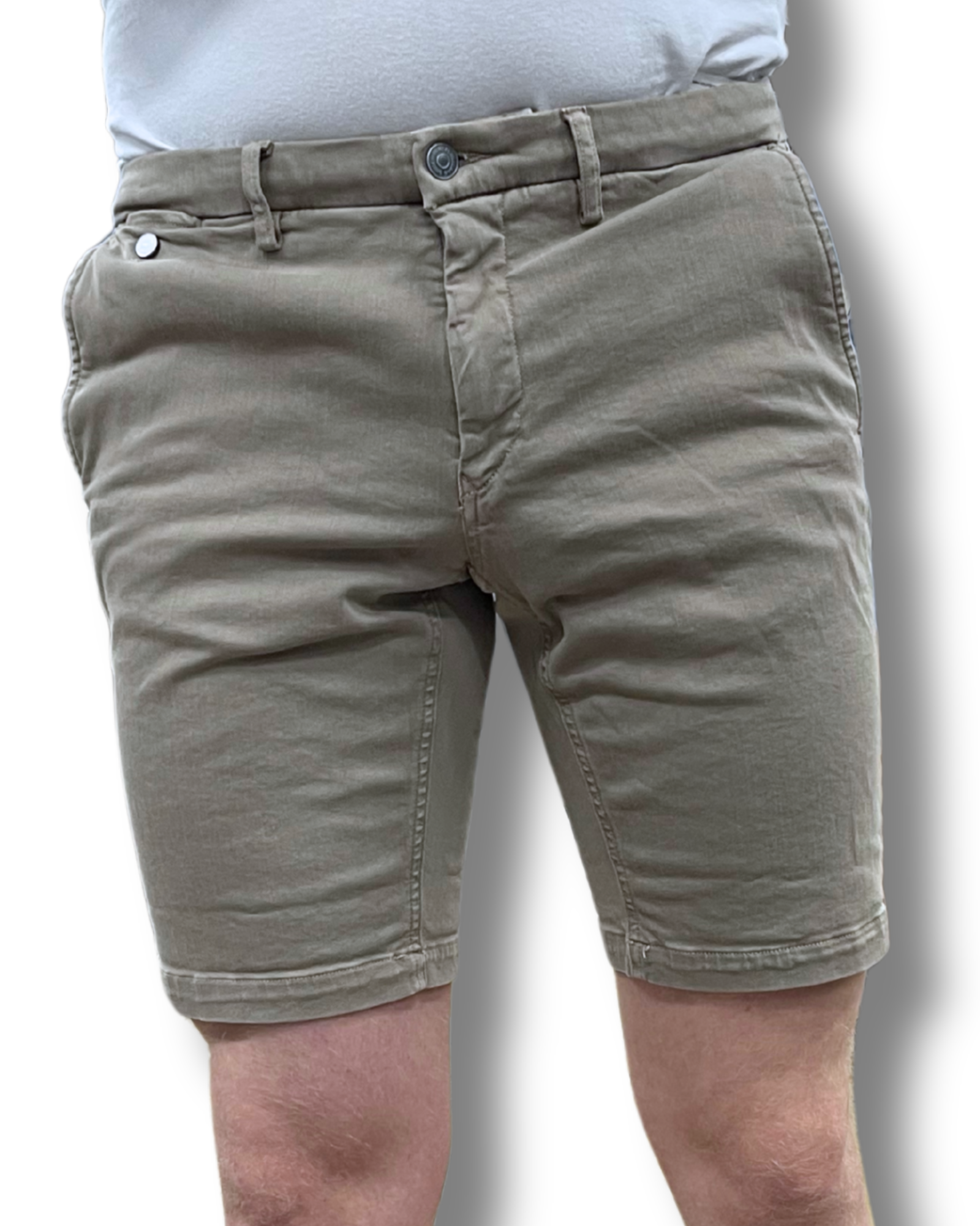 Replay hyperflex beige shortsit "regular-fit"