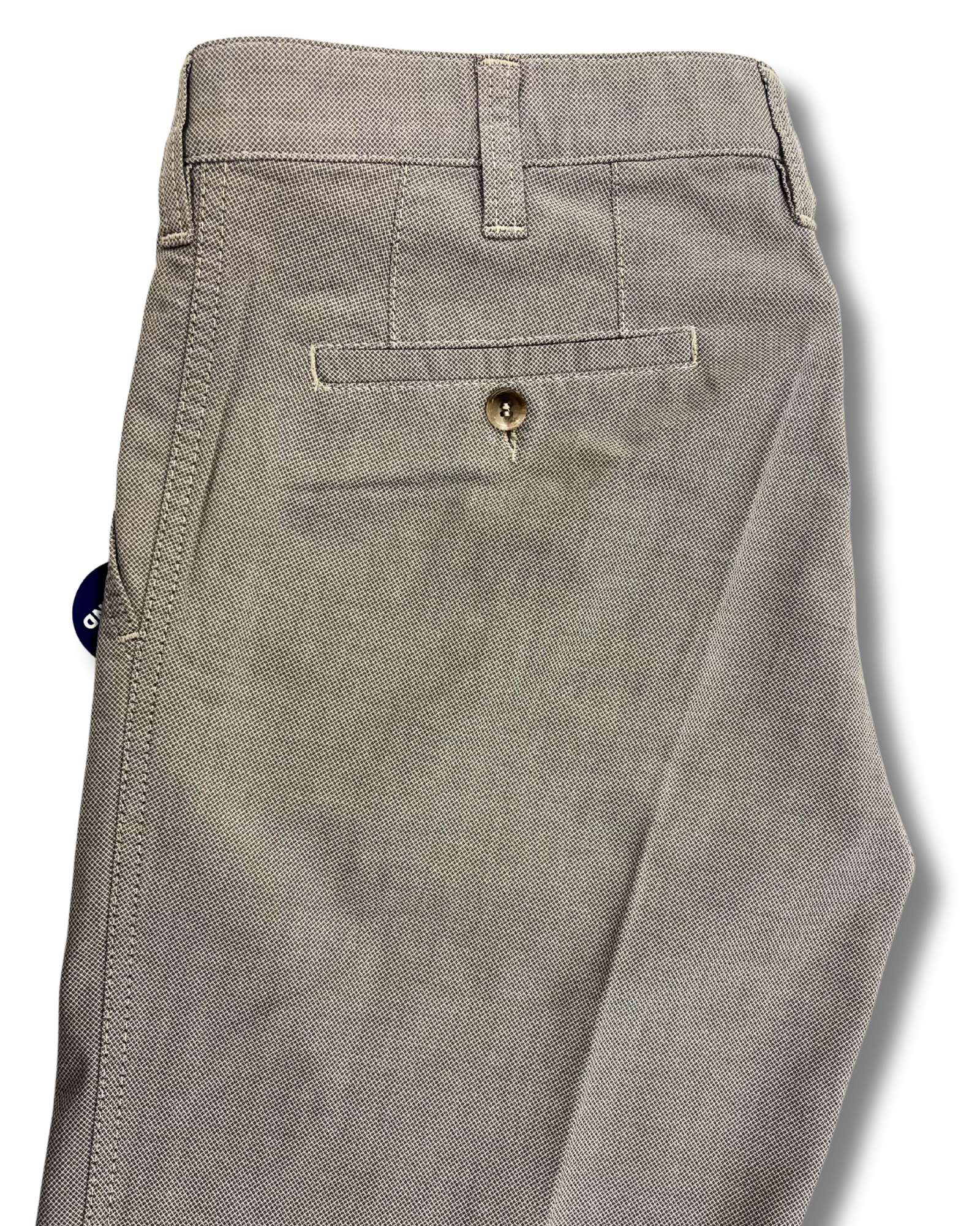 Buzo Denes puuvillahousu beige mikrostruktuuri