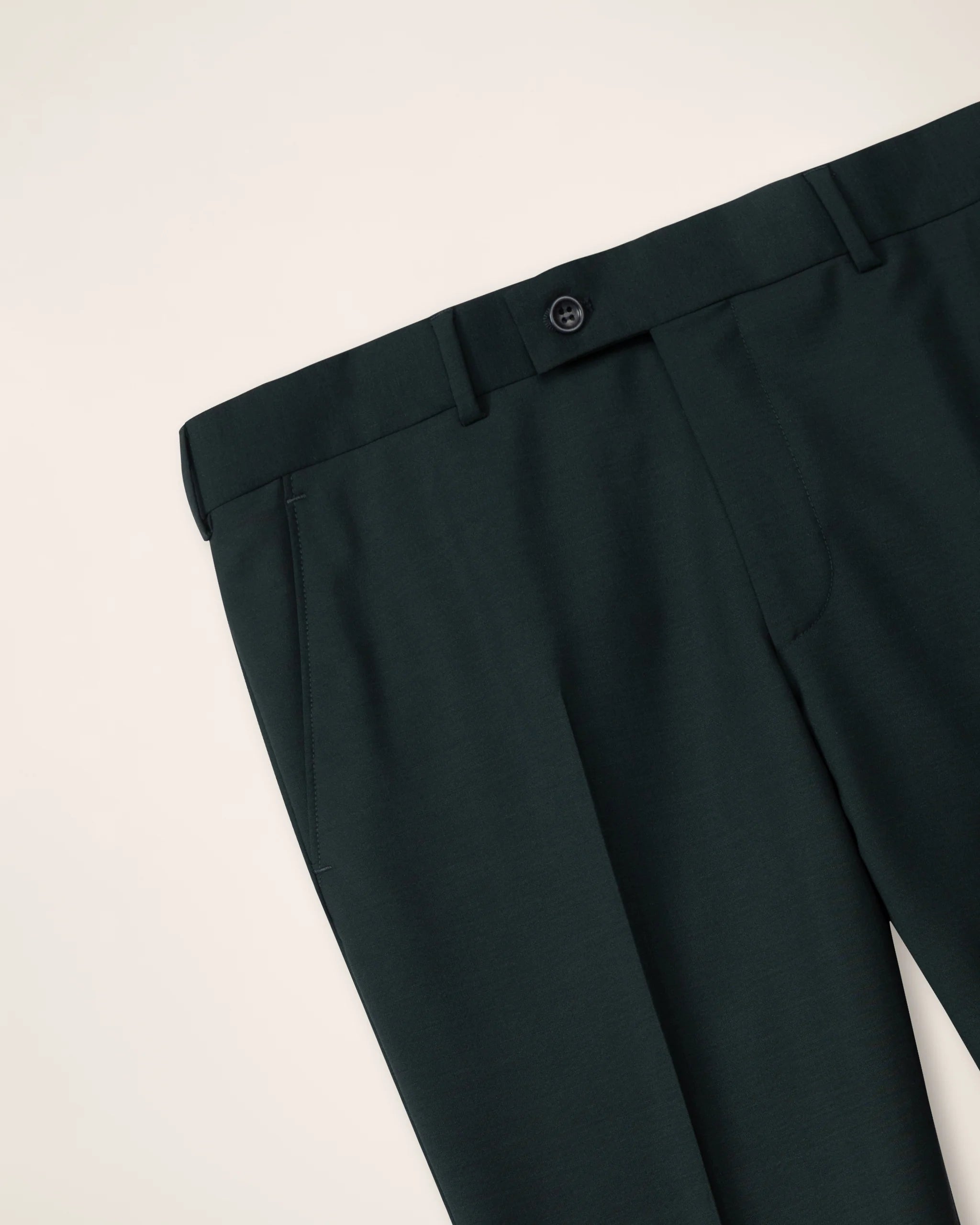 Turo tummanvihreä villamohair puku Vitale Barberis