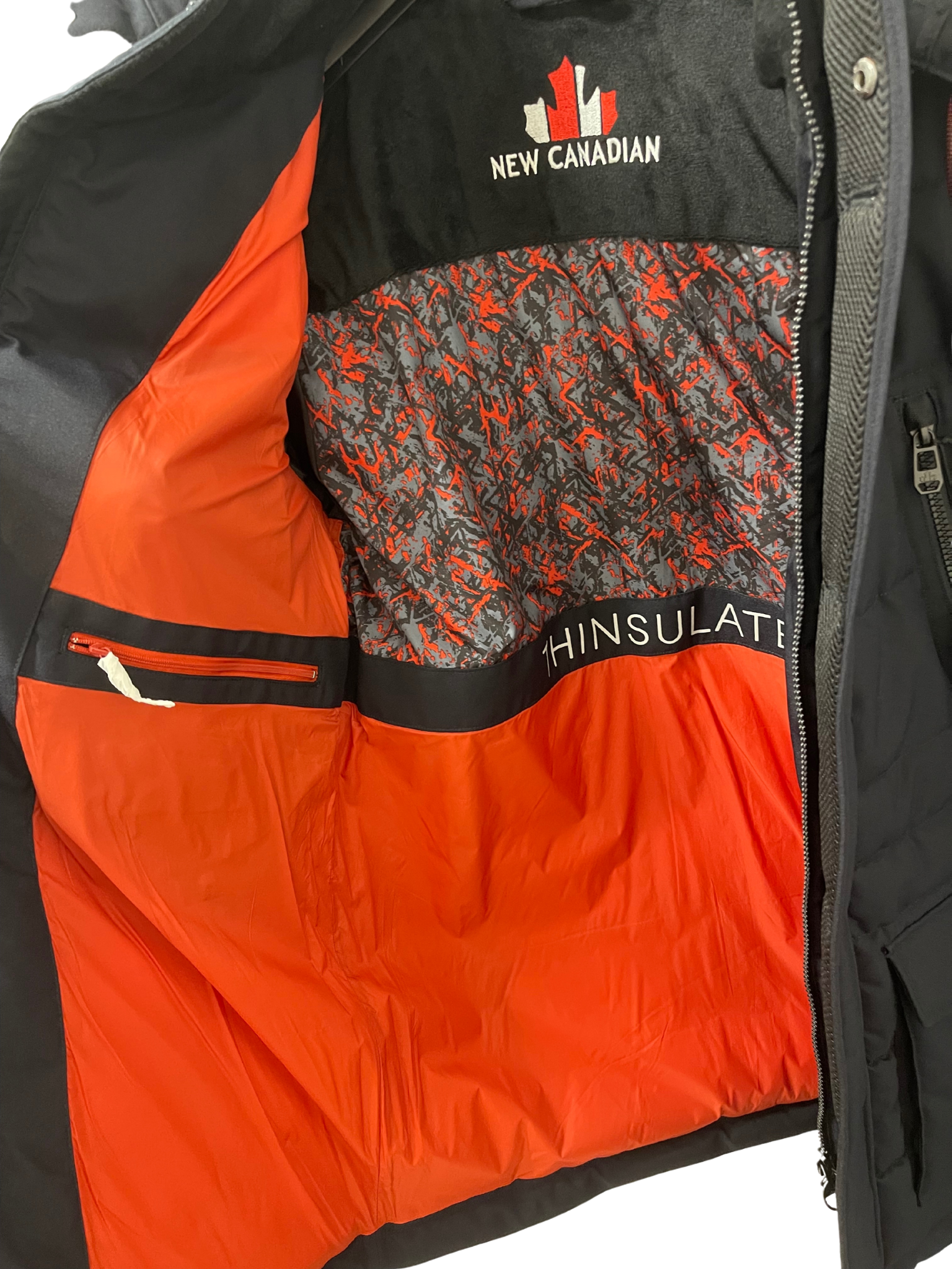 New Canadian toppatakki tummansininen "Thinsulate Quilted Parka"