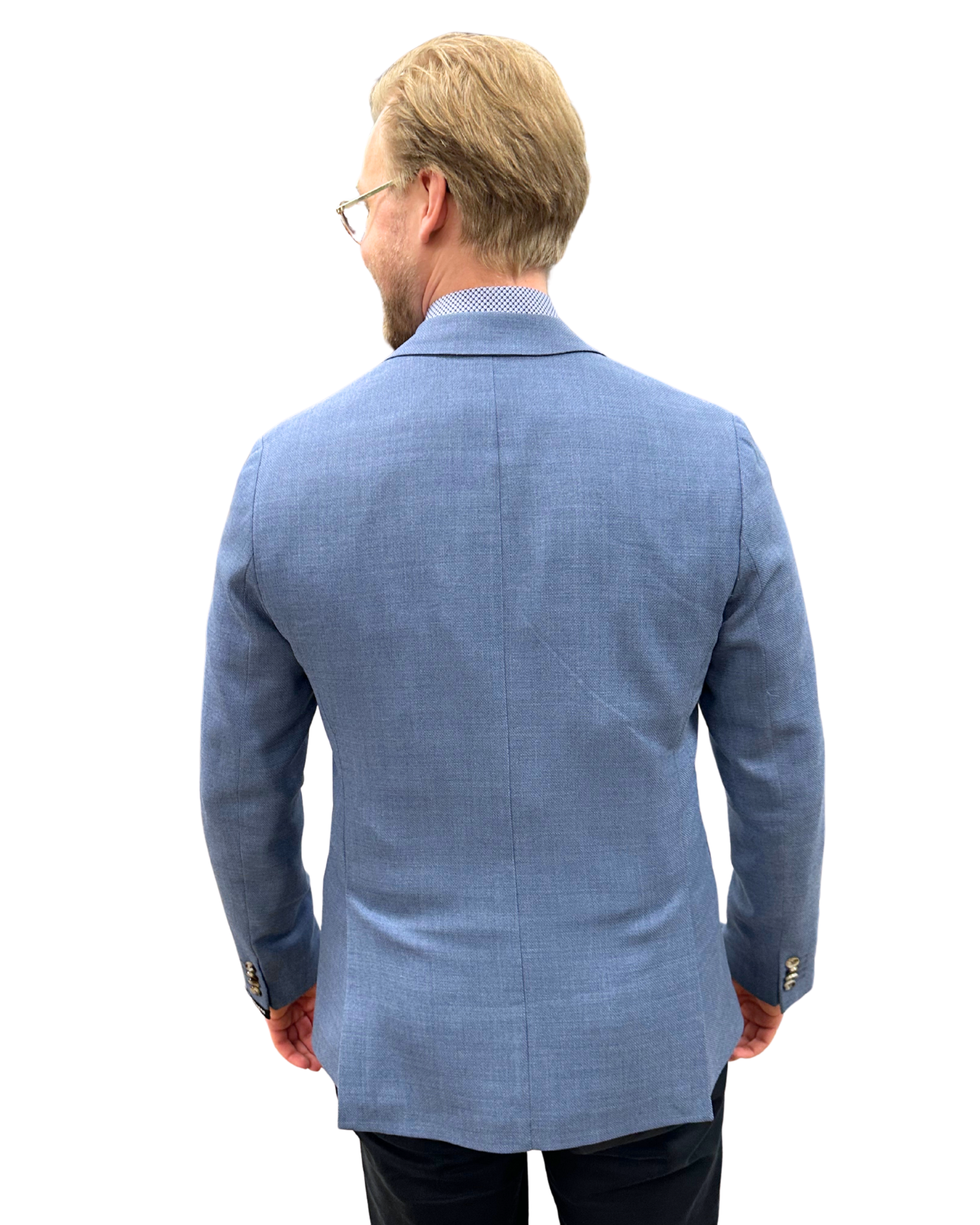 J.Lindeberg kesäinen puvuntakki sininen "Elton U Active Hopsack Blazer"