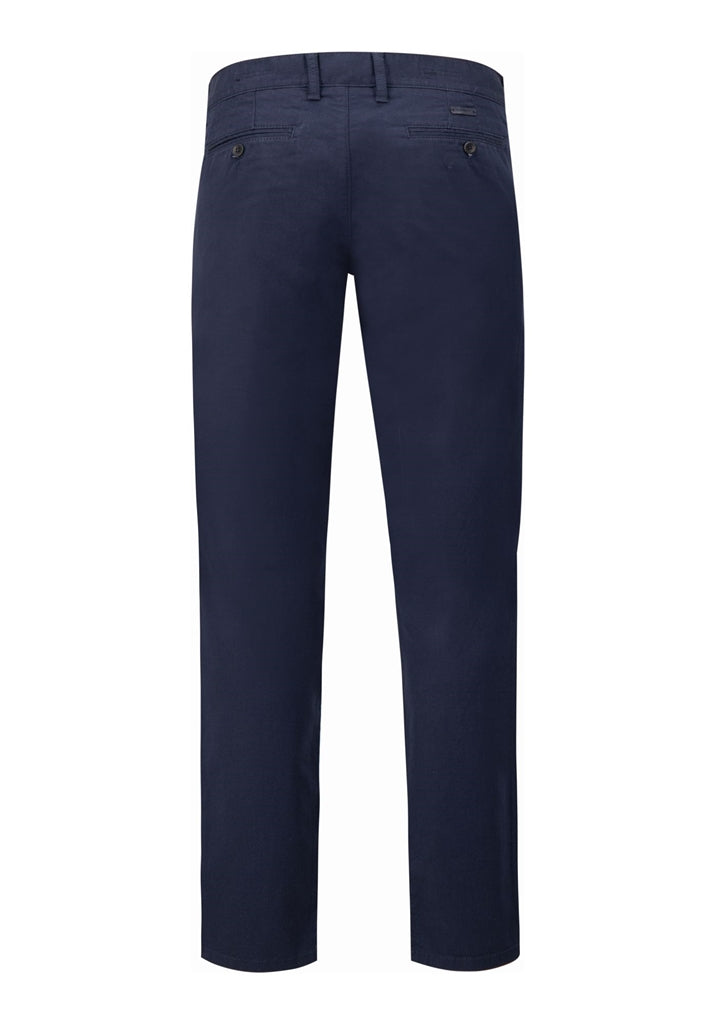 Alberto Regular fit puuvillachino navy "Lou-J"