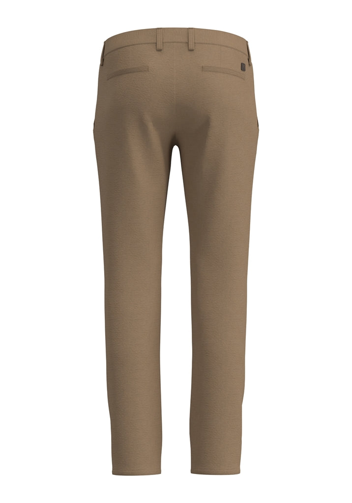Alberto suorat flanellihousut vaaleanruskea regular fit Lou-J PL
