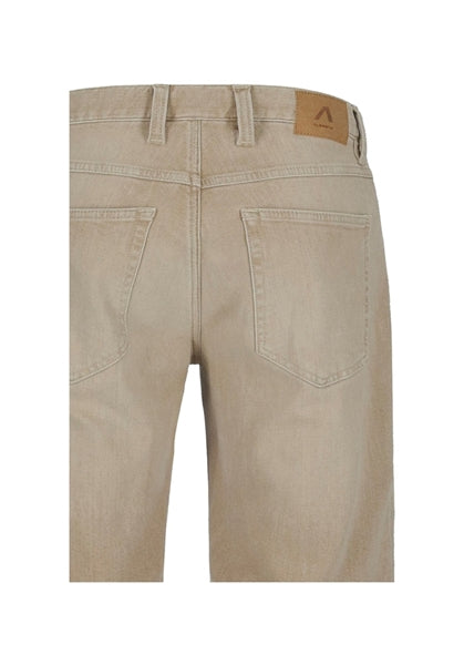 Alberto regular fit farkku organic cotton beige