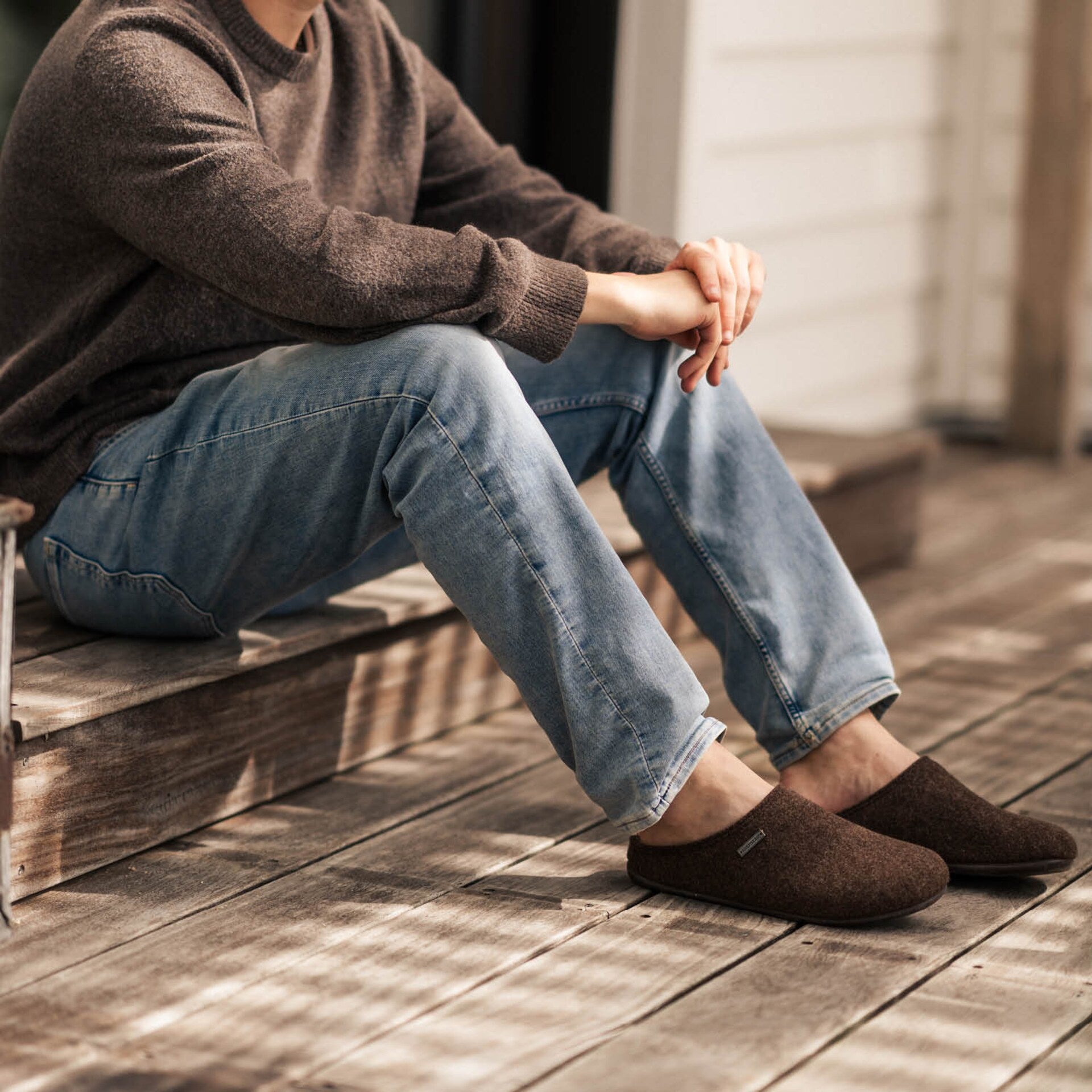 Shepherd Jon villatossut ruskea