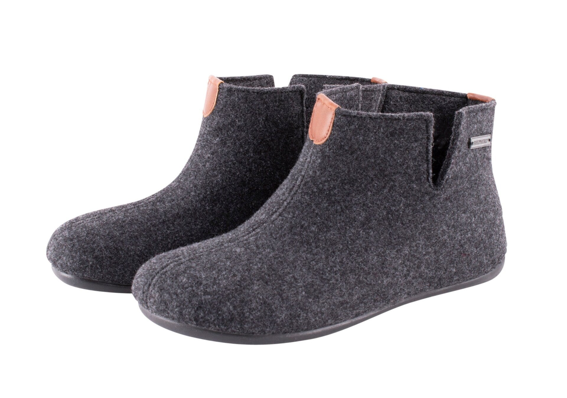 Shepherd Erik villatossut tummanharmaa