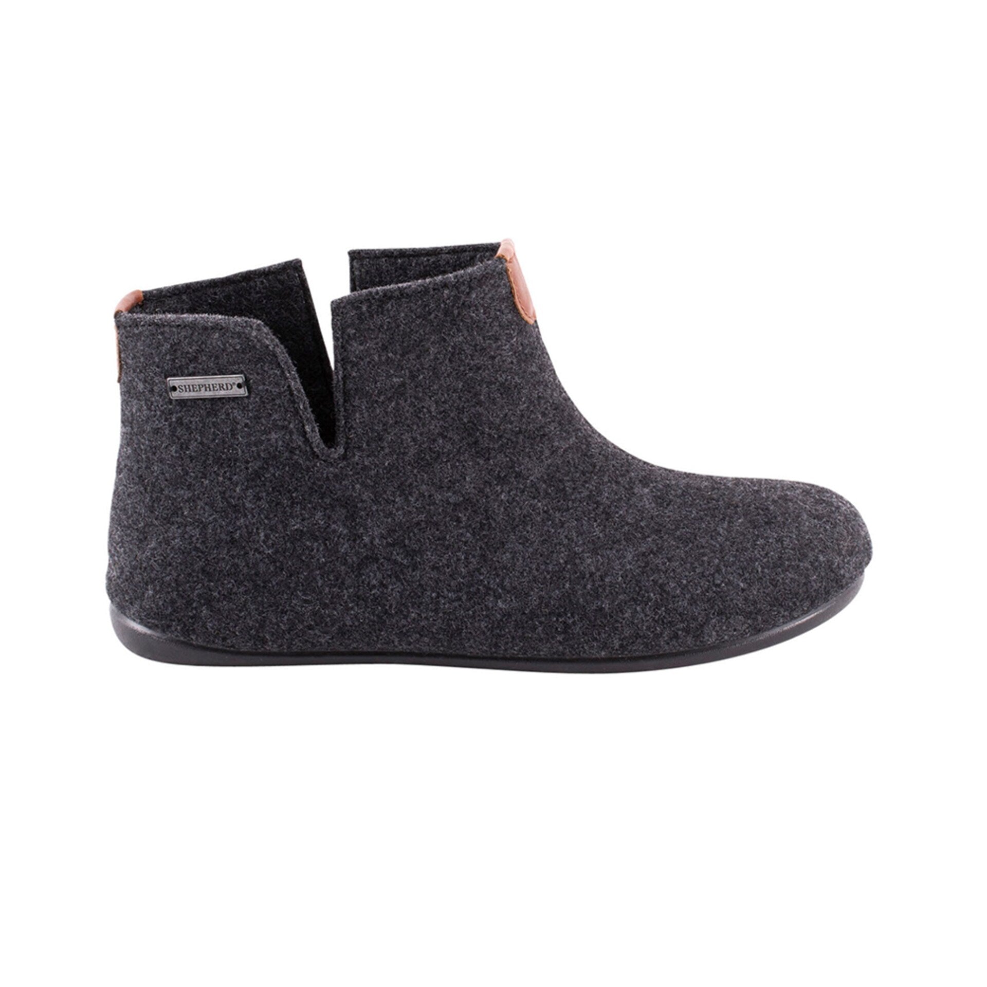 Shepherd Erik villatossut tummanharmaa