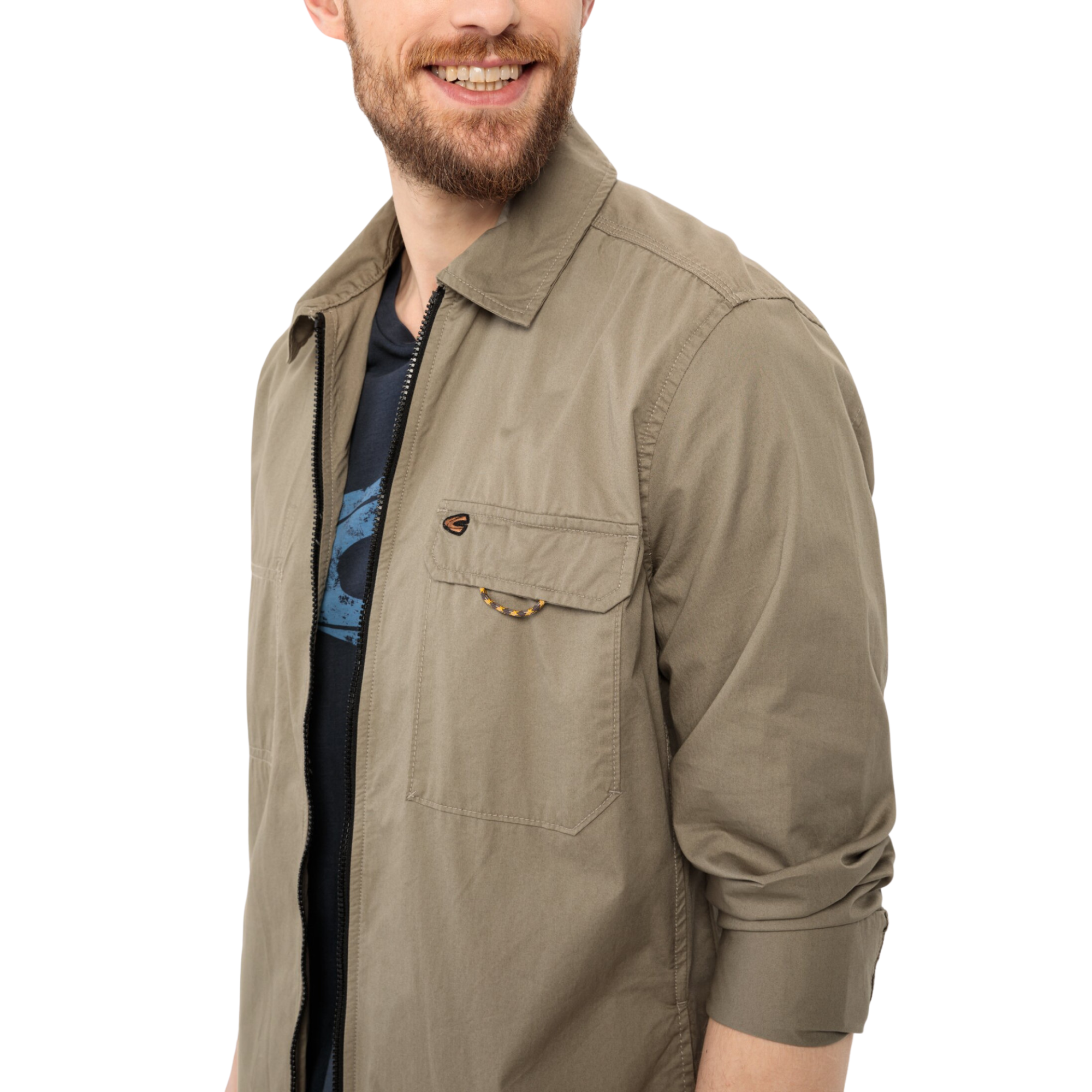 Camel Active paitatakki vihreä "Overshirt 3S84"