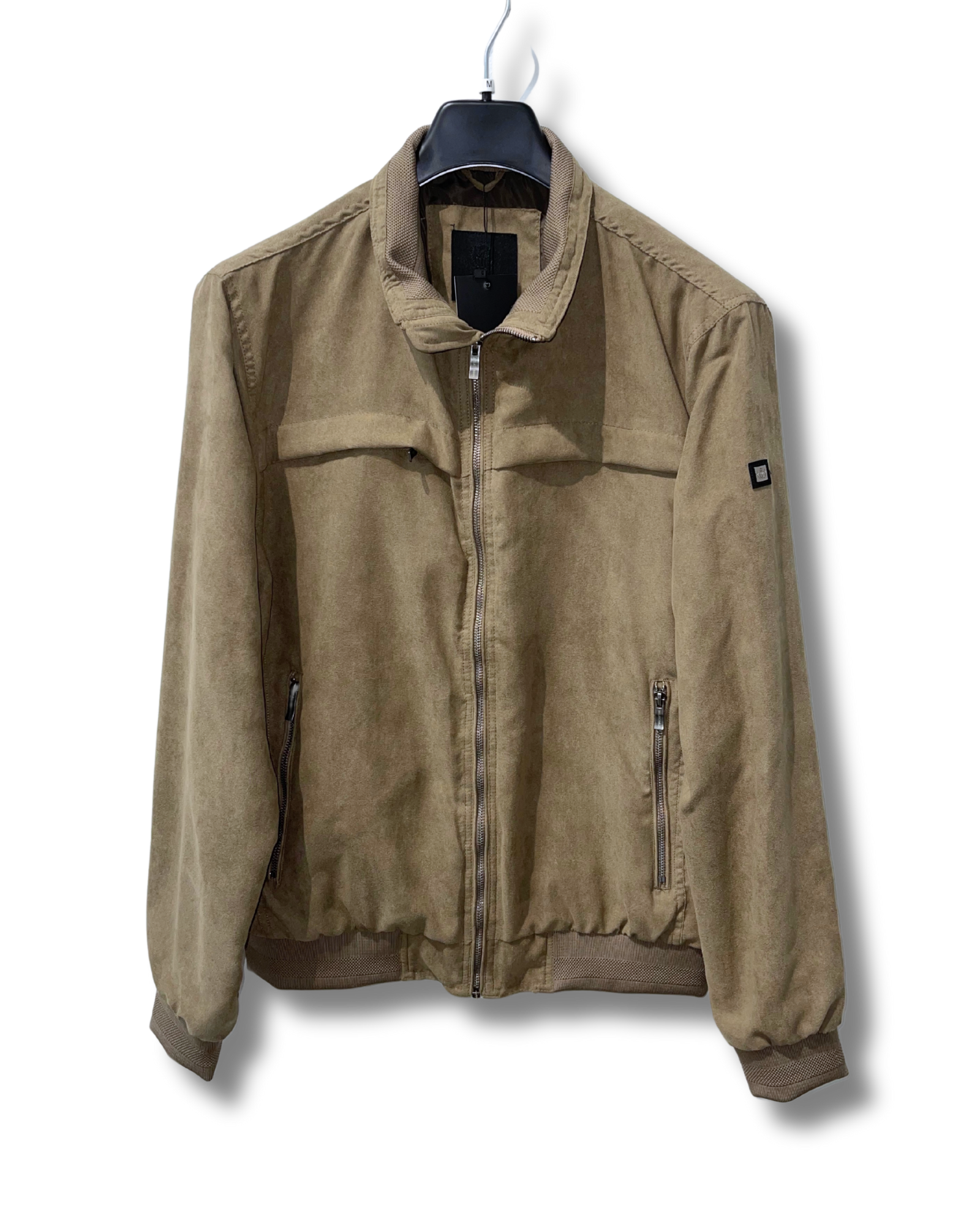 Mel Richman beige mokkapusakka "suede"