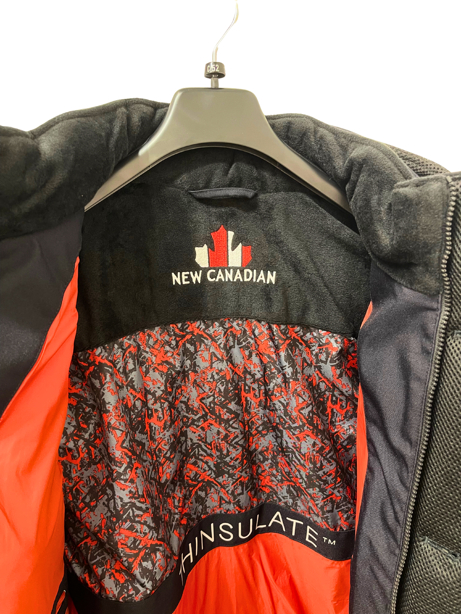 New Canadian toppatakki tummansininen "Thinsulate Quilted Parka"