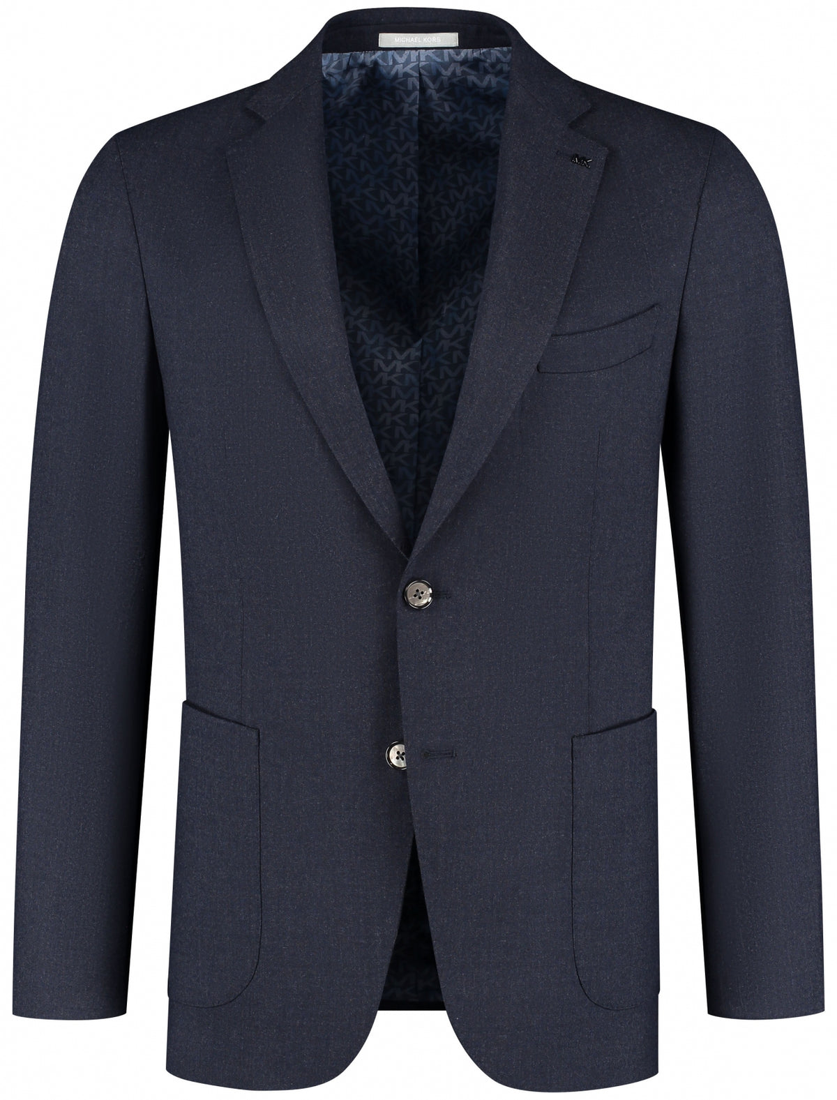 Michael Kors flanellibleiseri navy slim fit