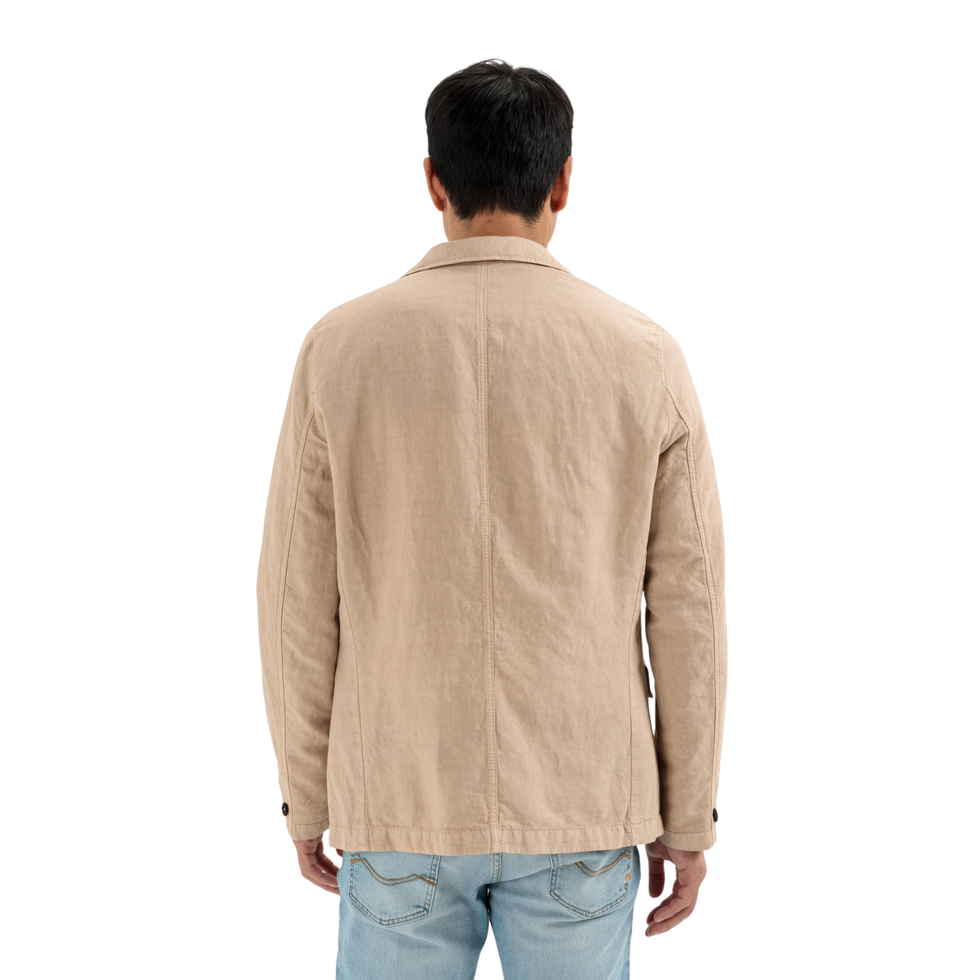 Camel Active bleiseri beige pellava "Indoor Blazer 3I69"