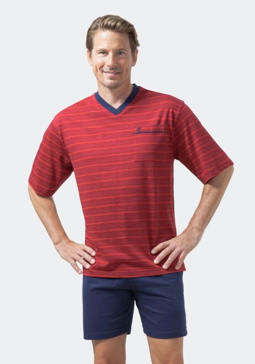 Hajo lyhyt pyjama raita klima light