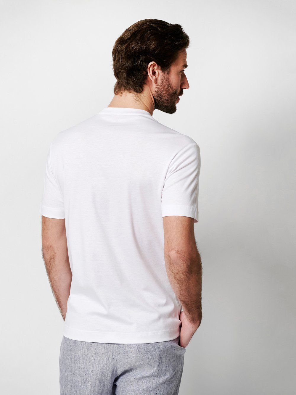 Desoto t-paita valkoinen "T-Shirt Roundneck 1/2"