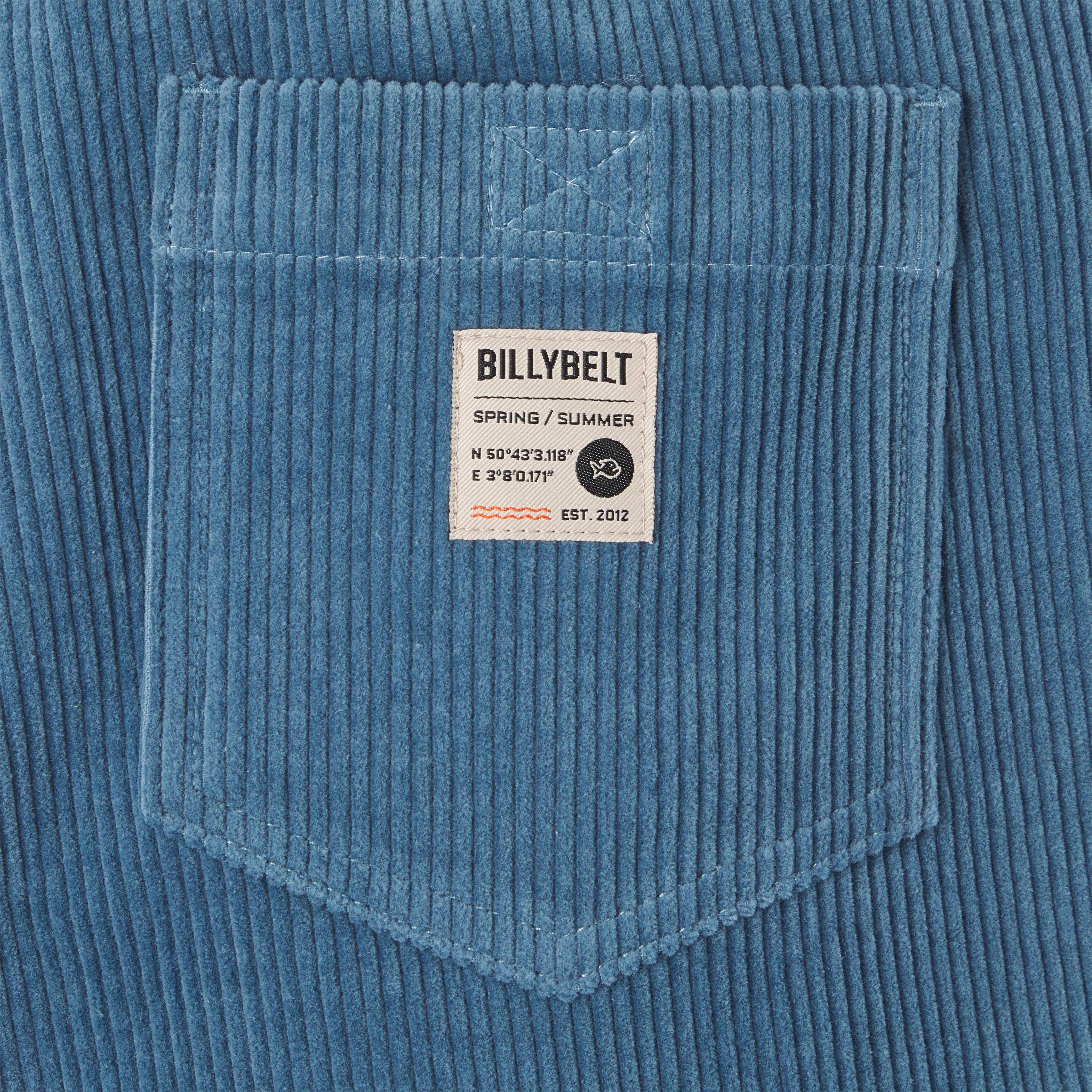 Billybelt samettishortsit "bleu jean"