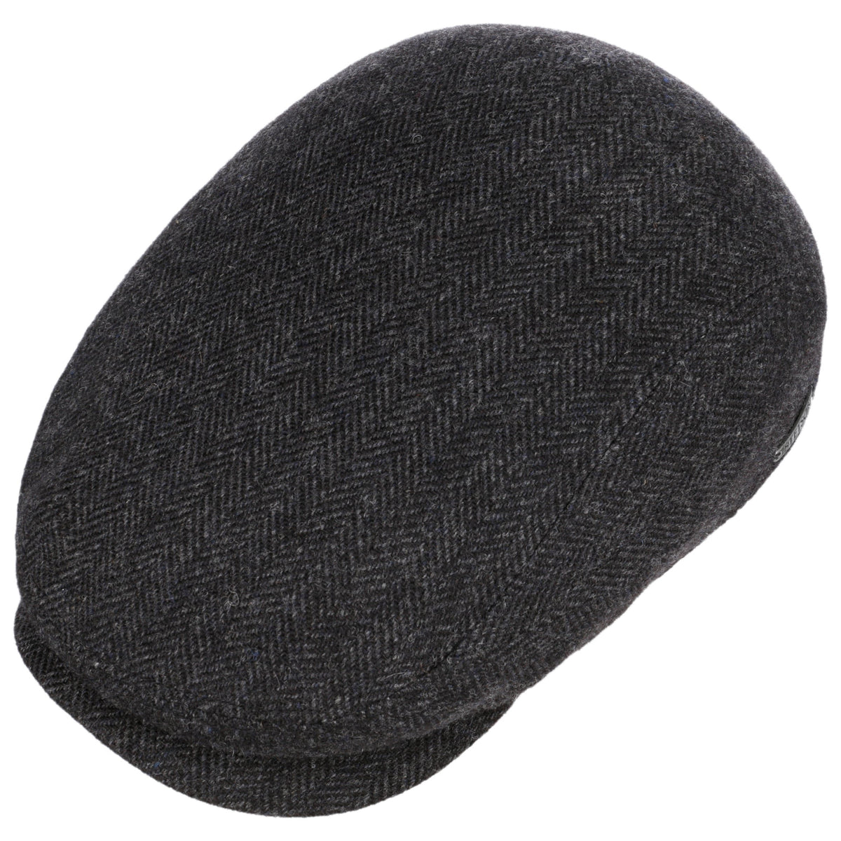 Stetsonin lippalakki tummanharmaa "Herringbone Driver Cap"