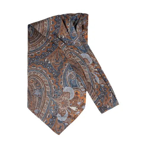Amanda Christensen Ascot huivi orange-navy