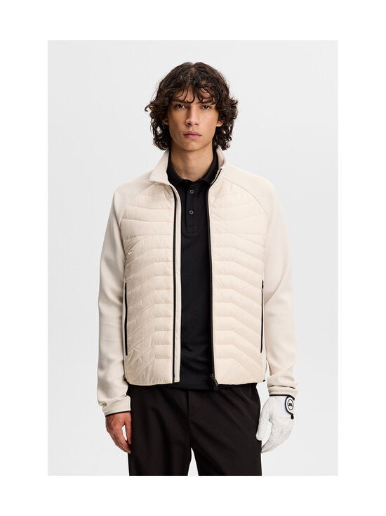 J.Lindeberg Heyden Quilt Hybrid Jacket hybriditakki beige
