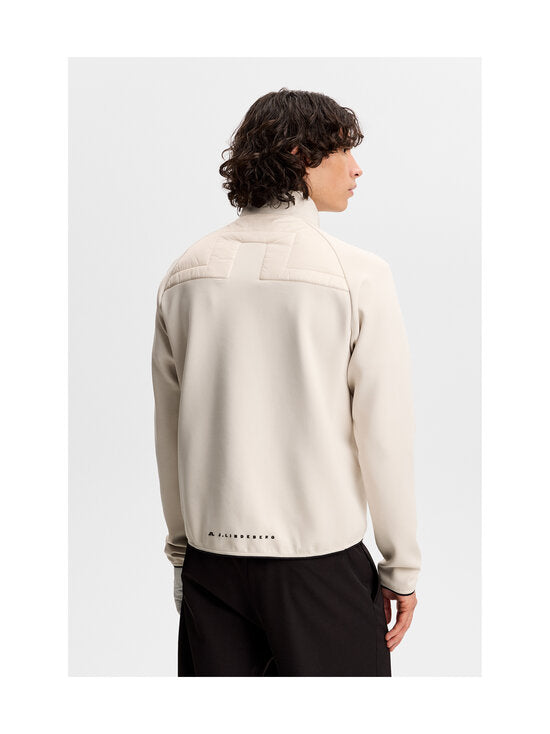 J.Lindeberg Heyden Quilt Hybrid Jacket hybriditakki beige