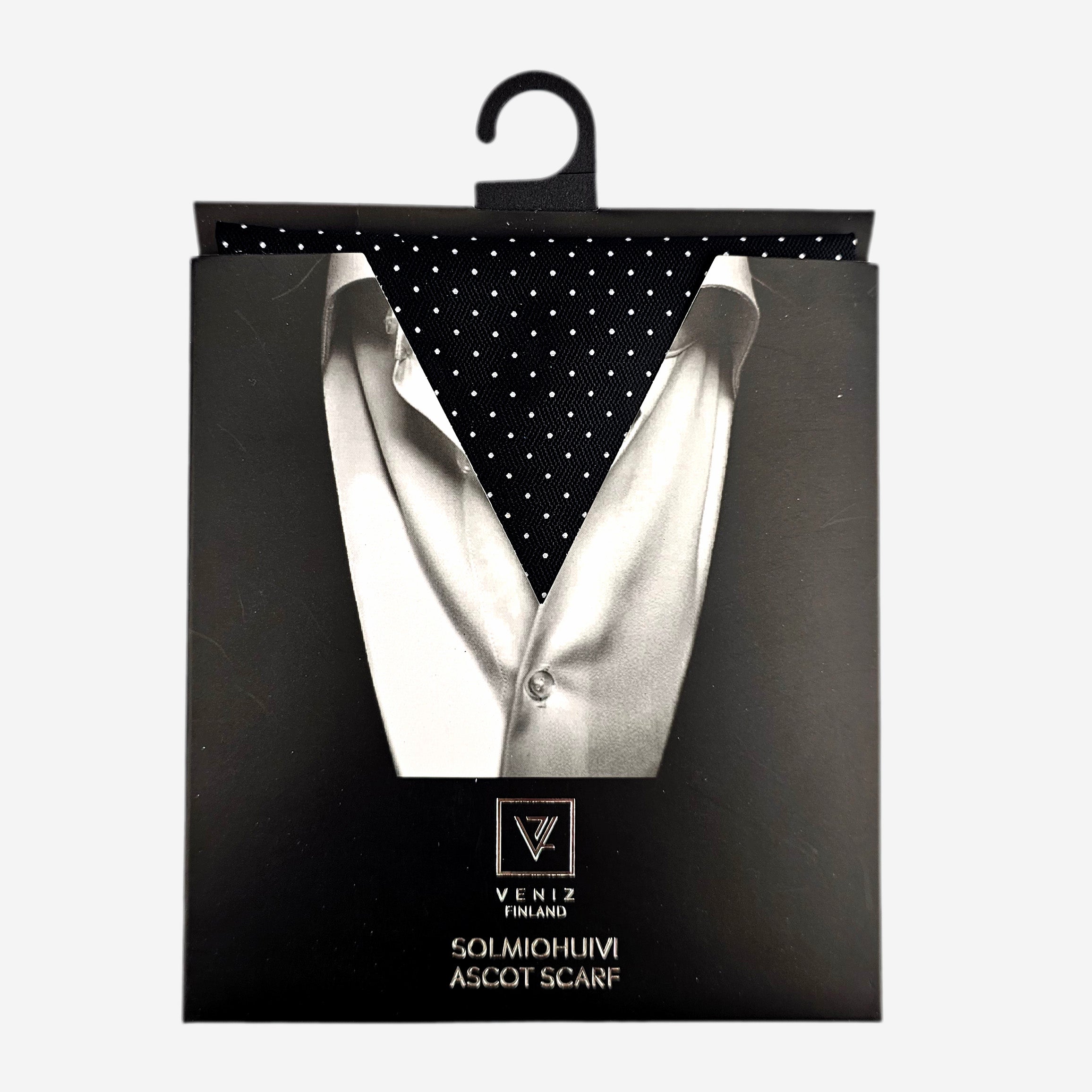 Veniz musta ascot-huivi