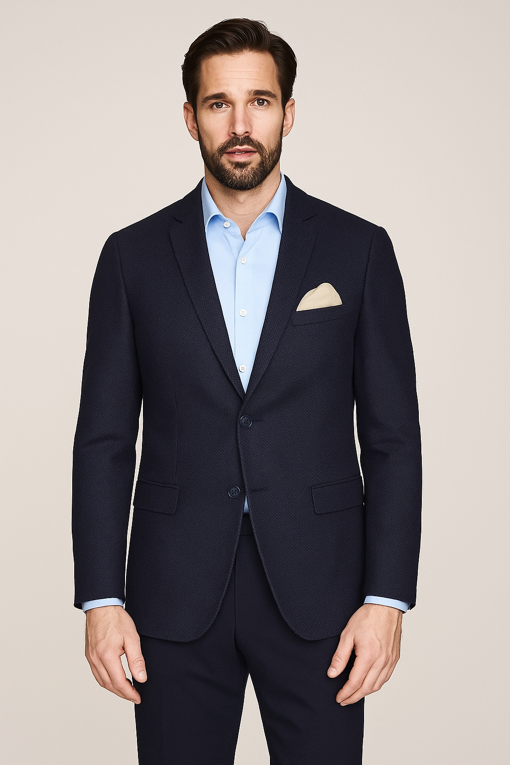 Buzo Alex tummansininen joustobleiseri