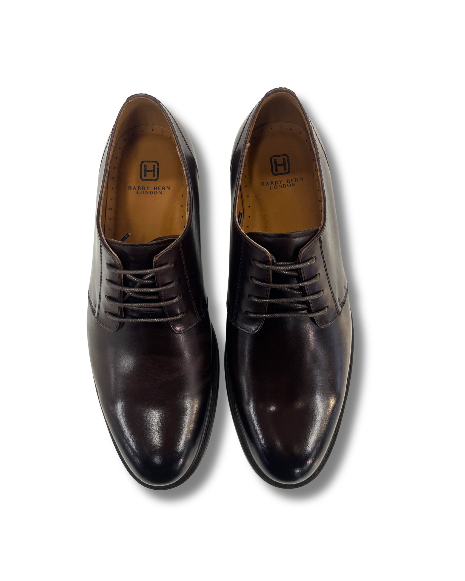 Harry Hern Gleneagles tummanruskea juhlakenkä