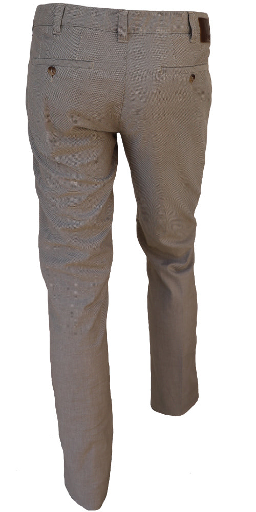 Buzo Denes puuvillahousu beige mikrostruktuuri