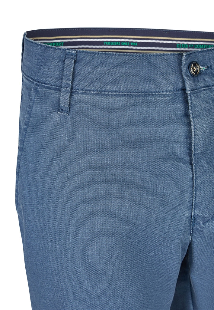 Club of Comfort Garvey regular fit puuvillahousut sininen