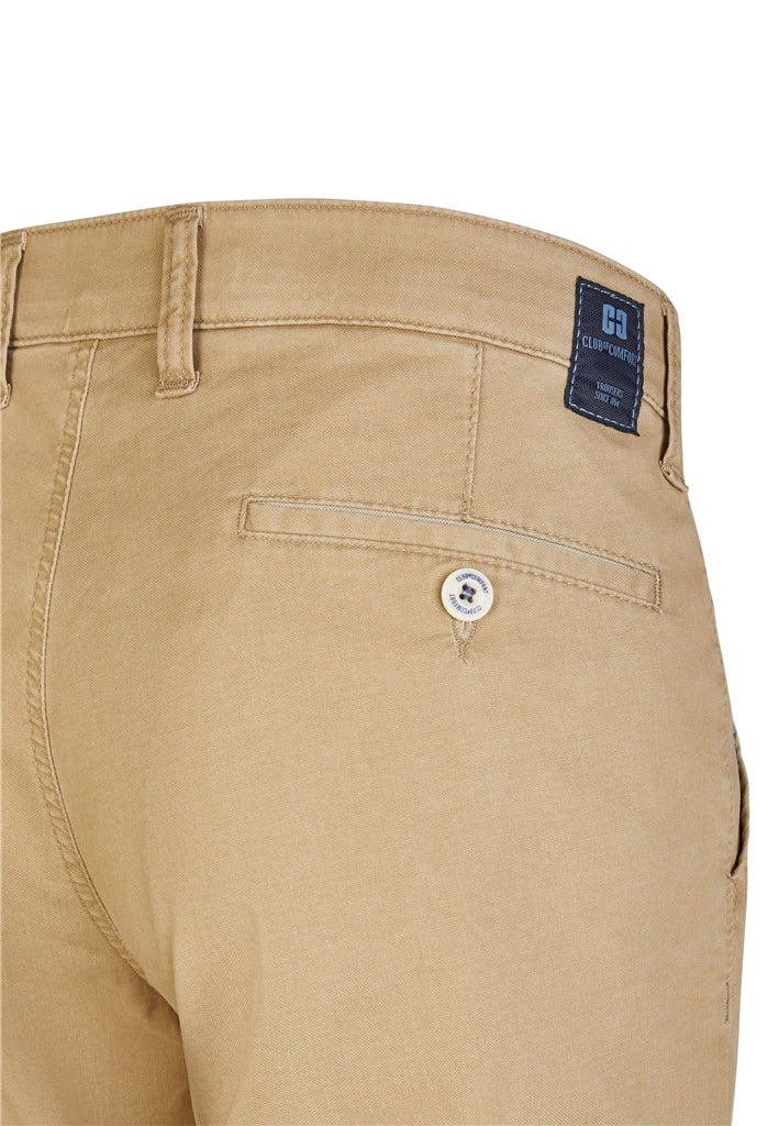 Club of Comfort Garvey regular fit kesähousut beige coolmax