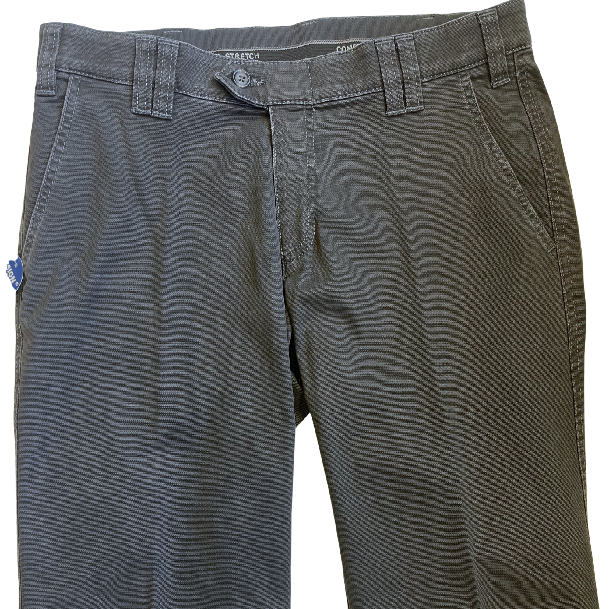 Buzo Denes puuvillahousu harmaa regular fit
