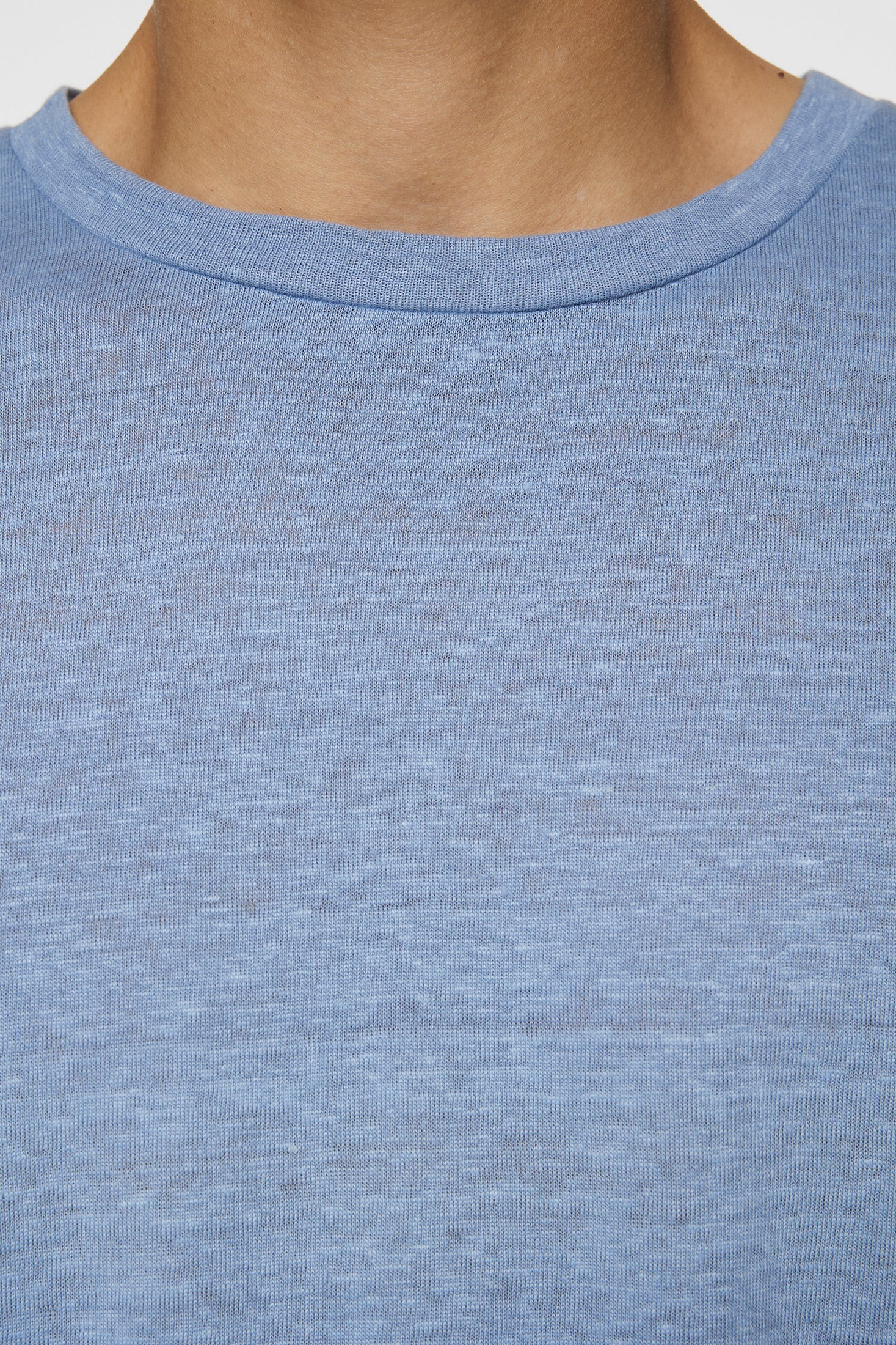 J.Lindeberg t-paita pellava sininen "Coma Linen Tee"