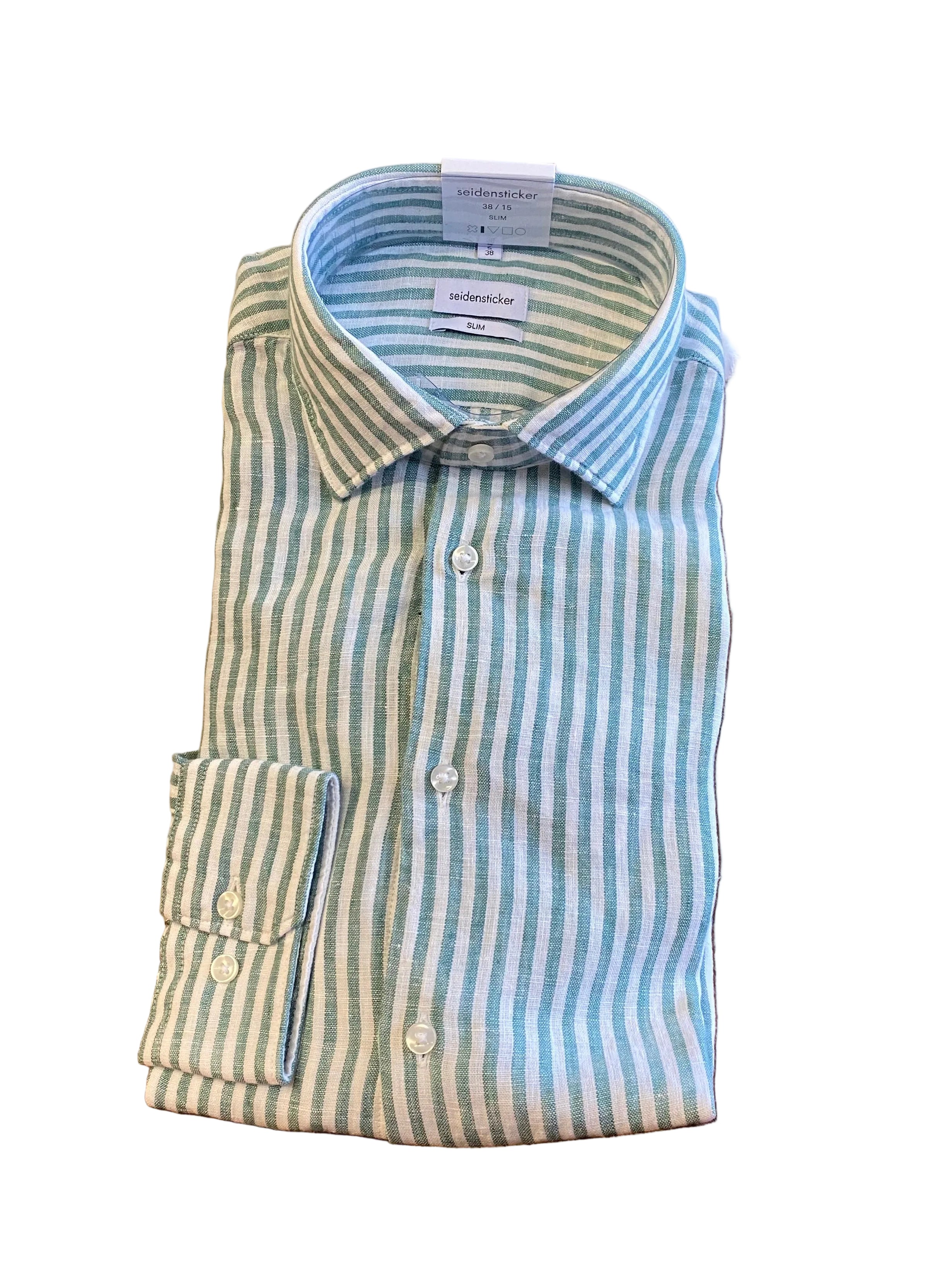 Seidensticker kauluspaita Slim Pellava Raita