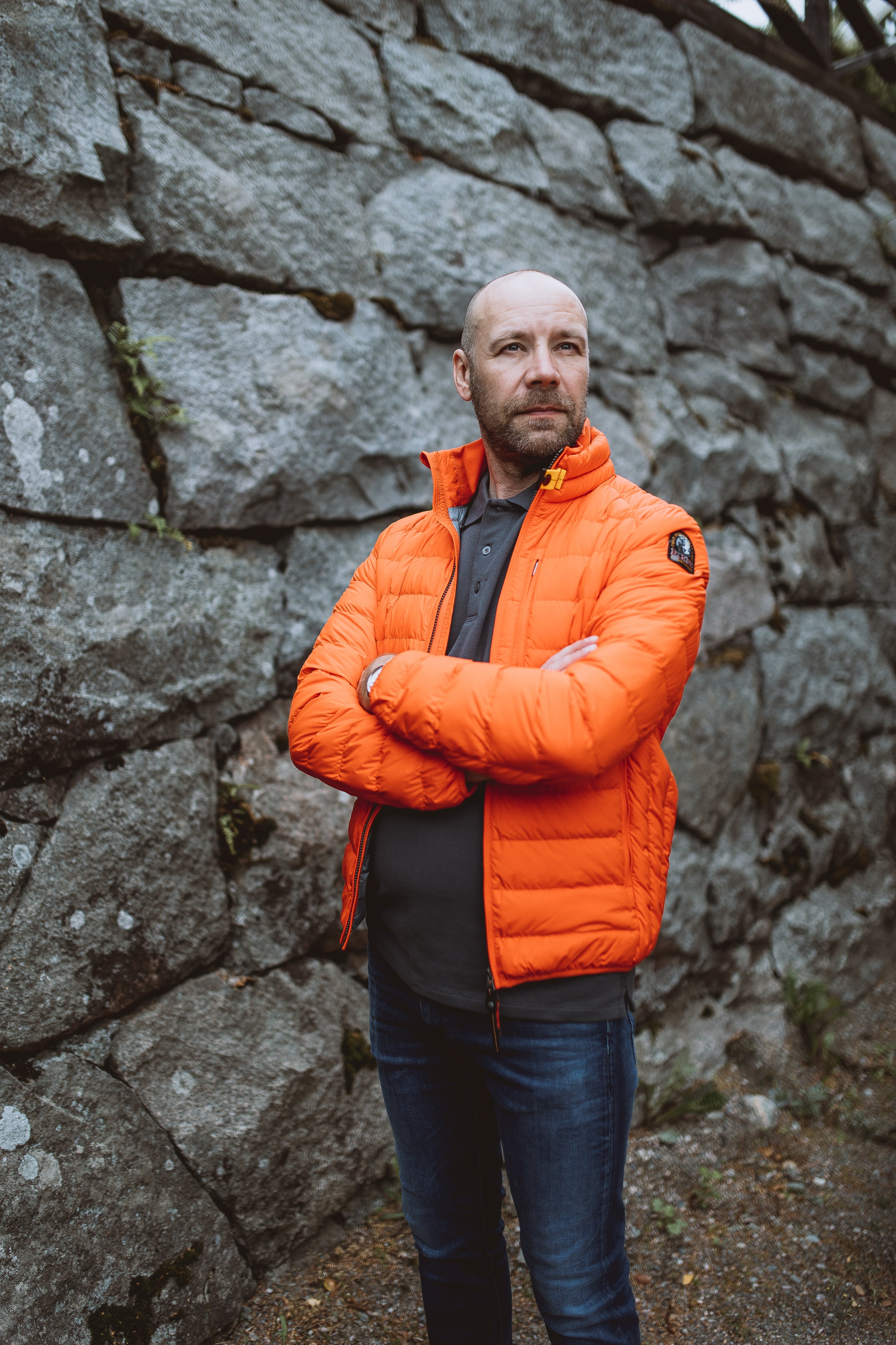 Parajumpers oranssi kevytuntuvatakki "Ugo"