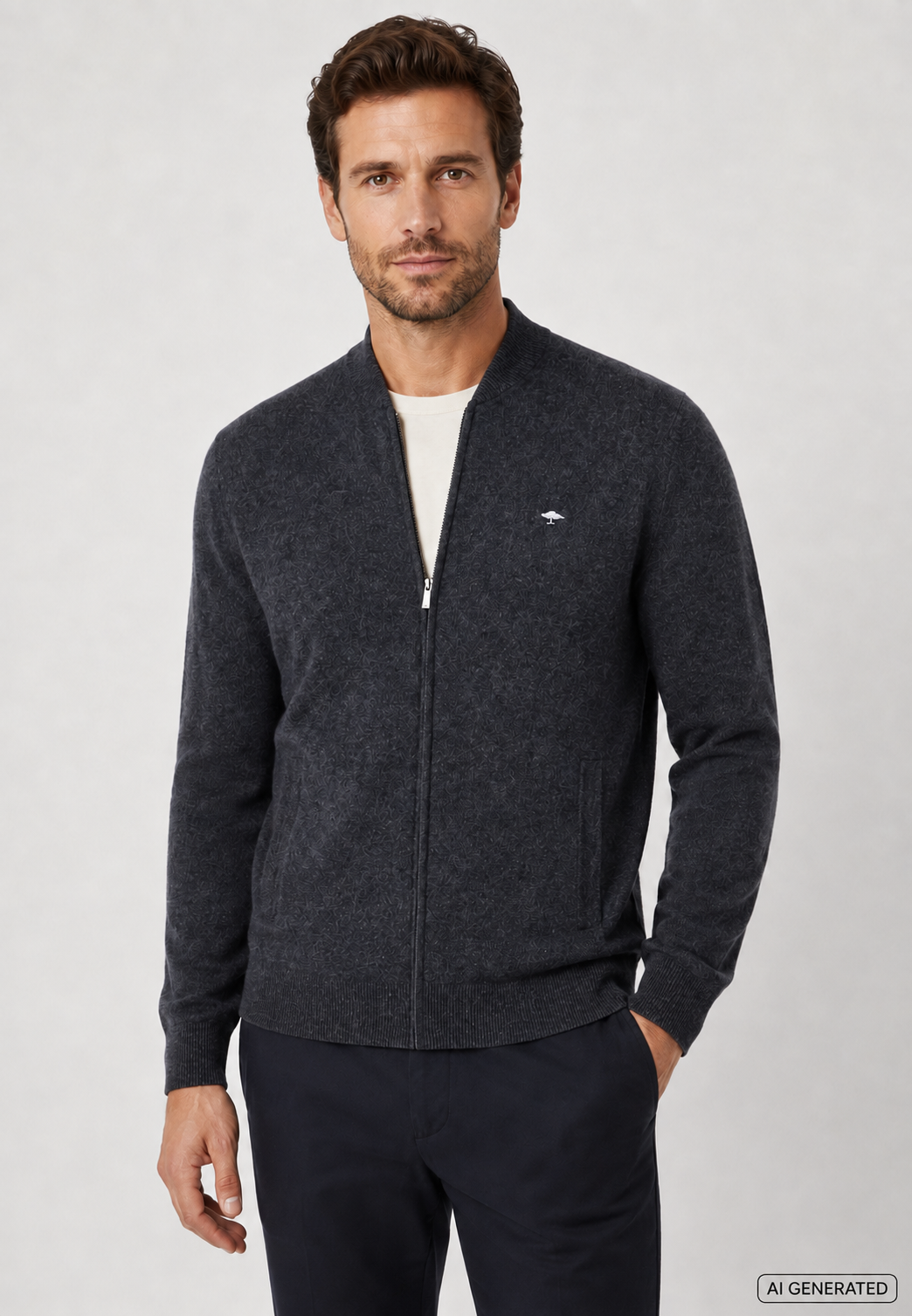 Fynch-Hatton grafiitti villatakki merino kashmir