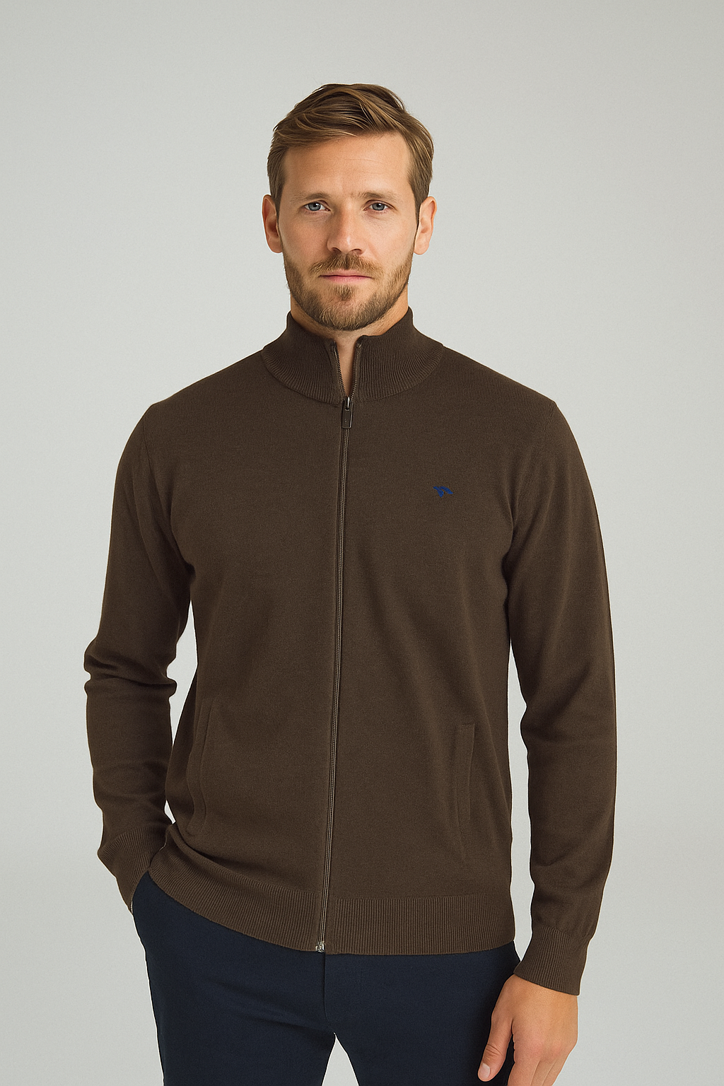 Fynch-Hatton villatakki ruskea lambswool