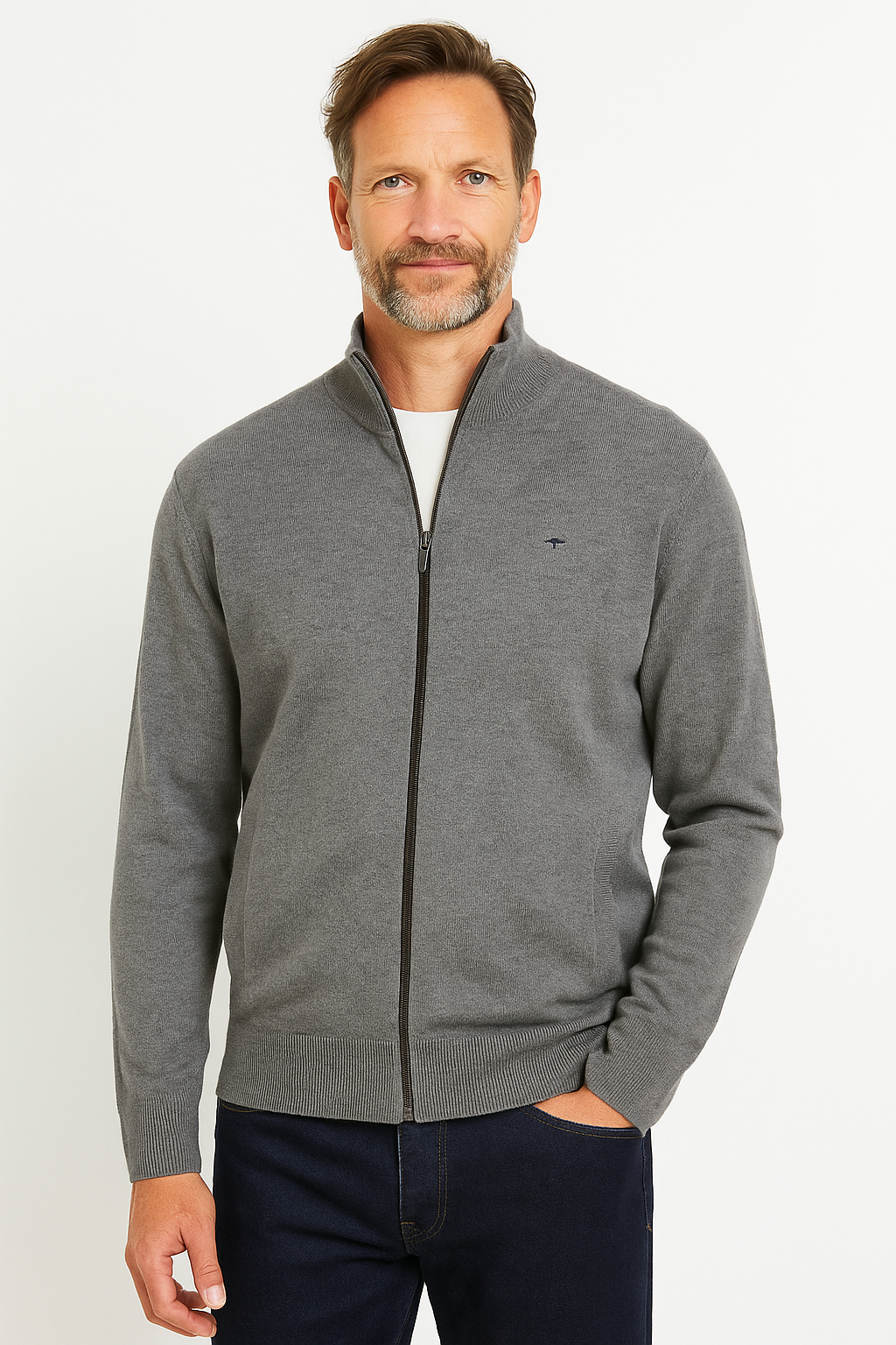 Fynch-Hatton villatakki harmaa lambswool