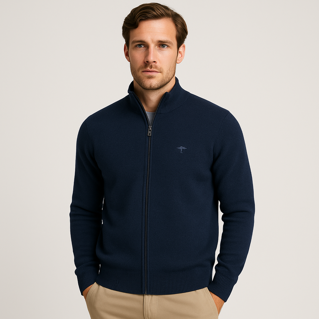 Fynch-Hatton villatakki navy lambswool