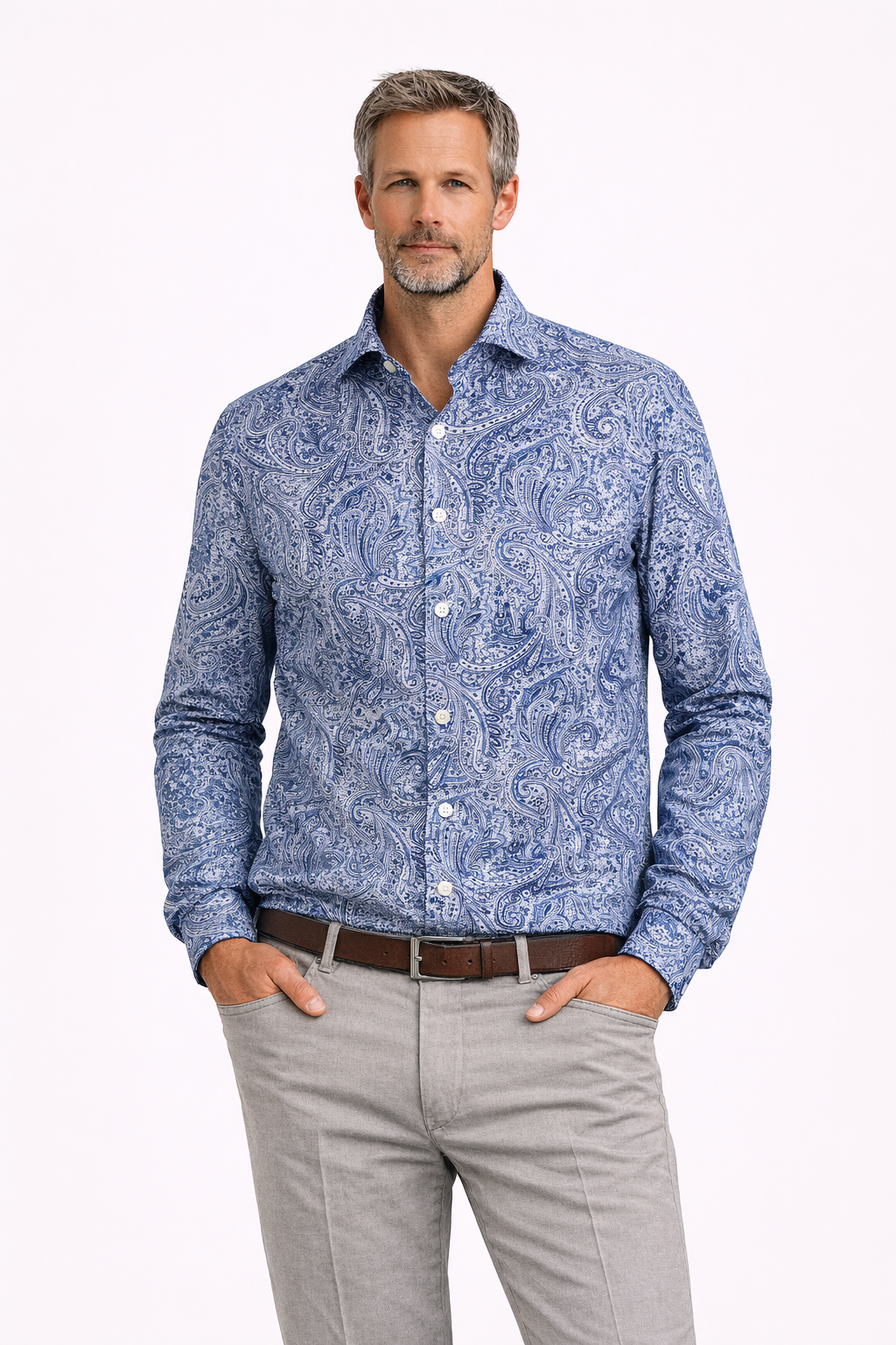 Seidensticker kauluspaita Regular fit Liberty fabric Kuviollinen