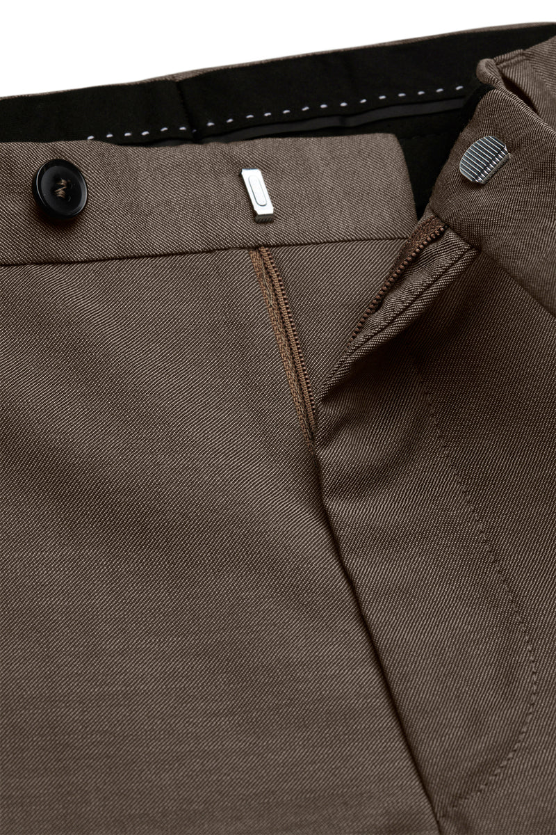 Digel ruskea juhlapuku slim fit