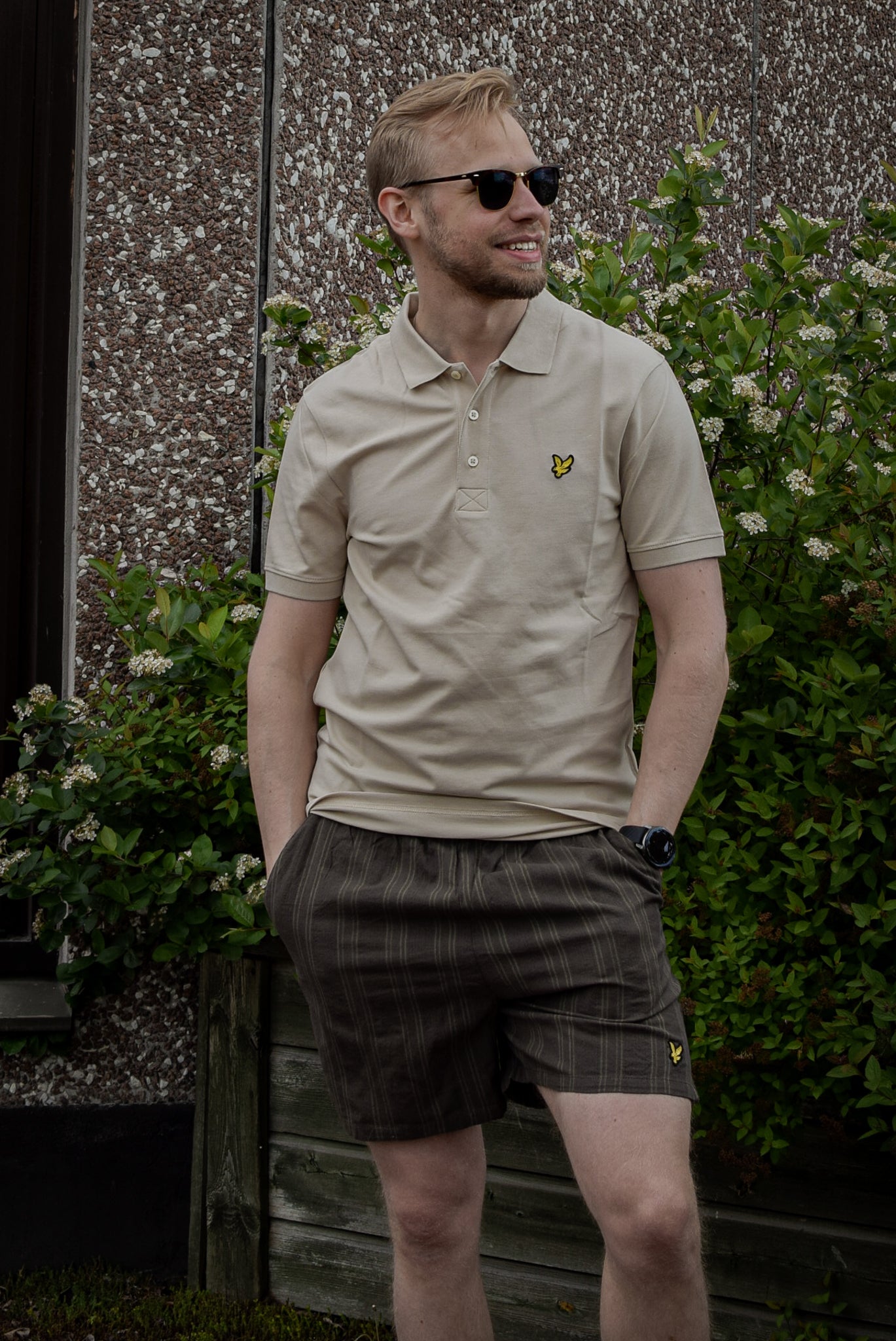 Lyle&Scott Pellavashortsit