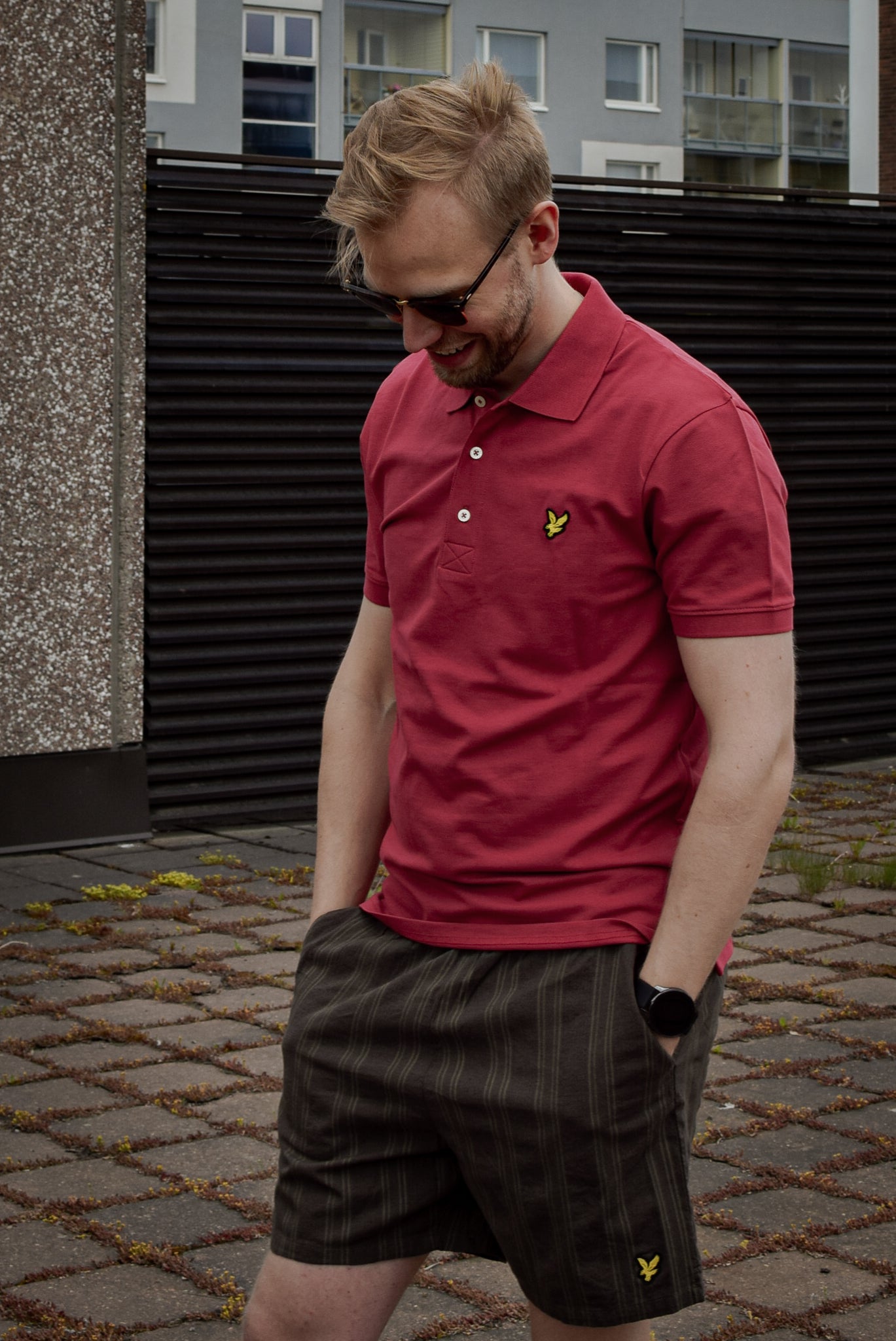 Lyle&Scott Pellavashortsit