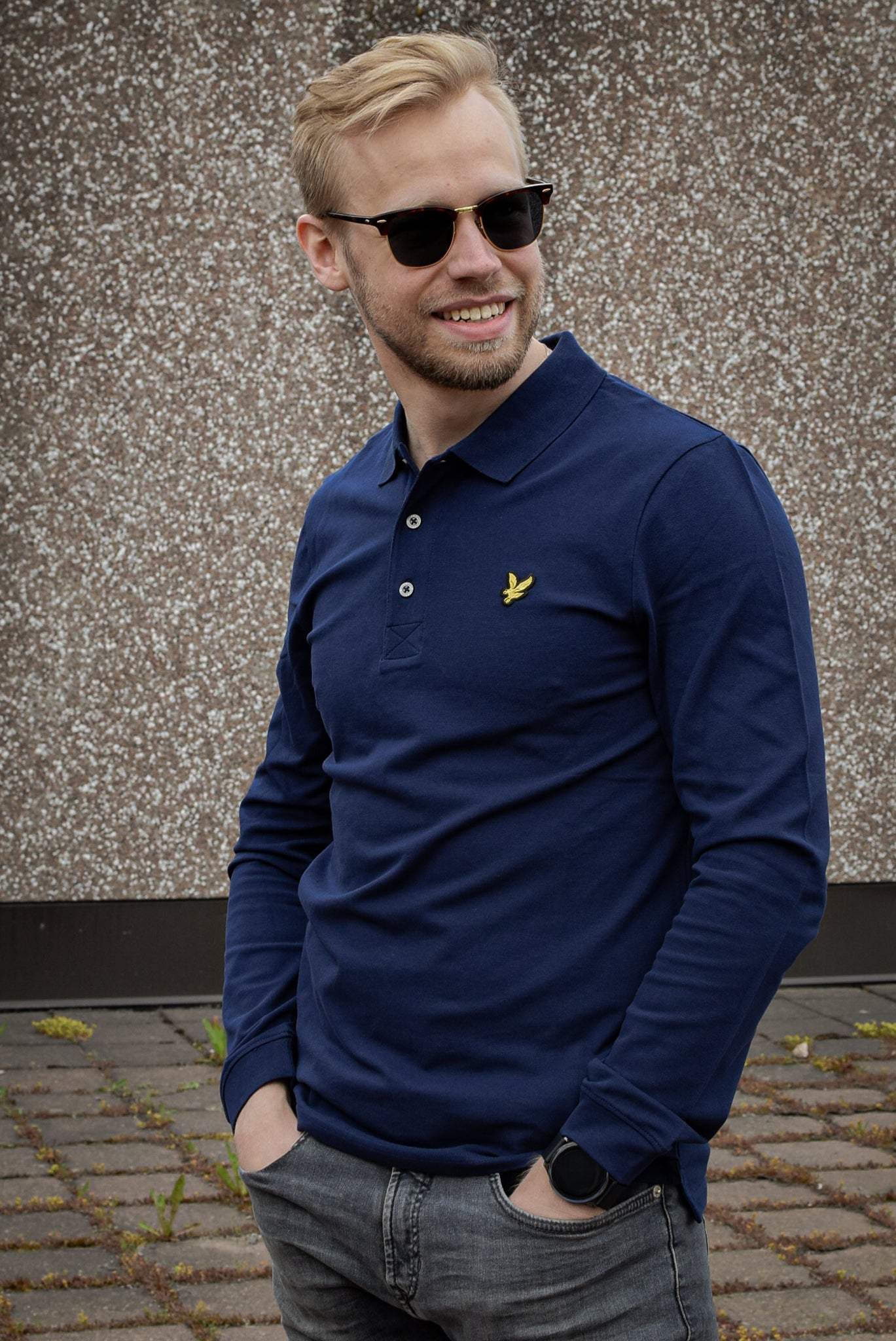 Lyle&Scott pitkähihainen Pikeepaita