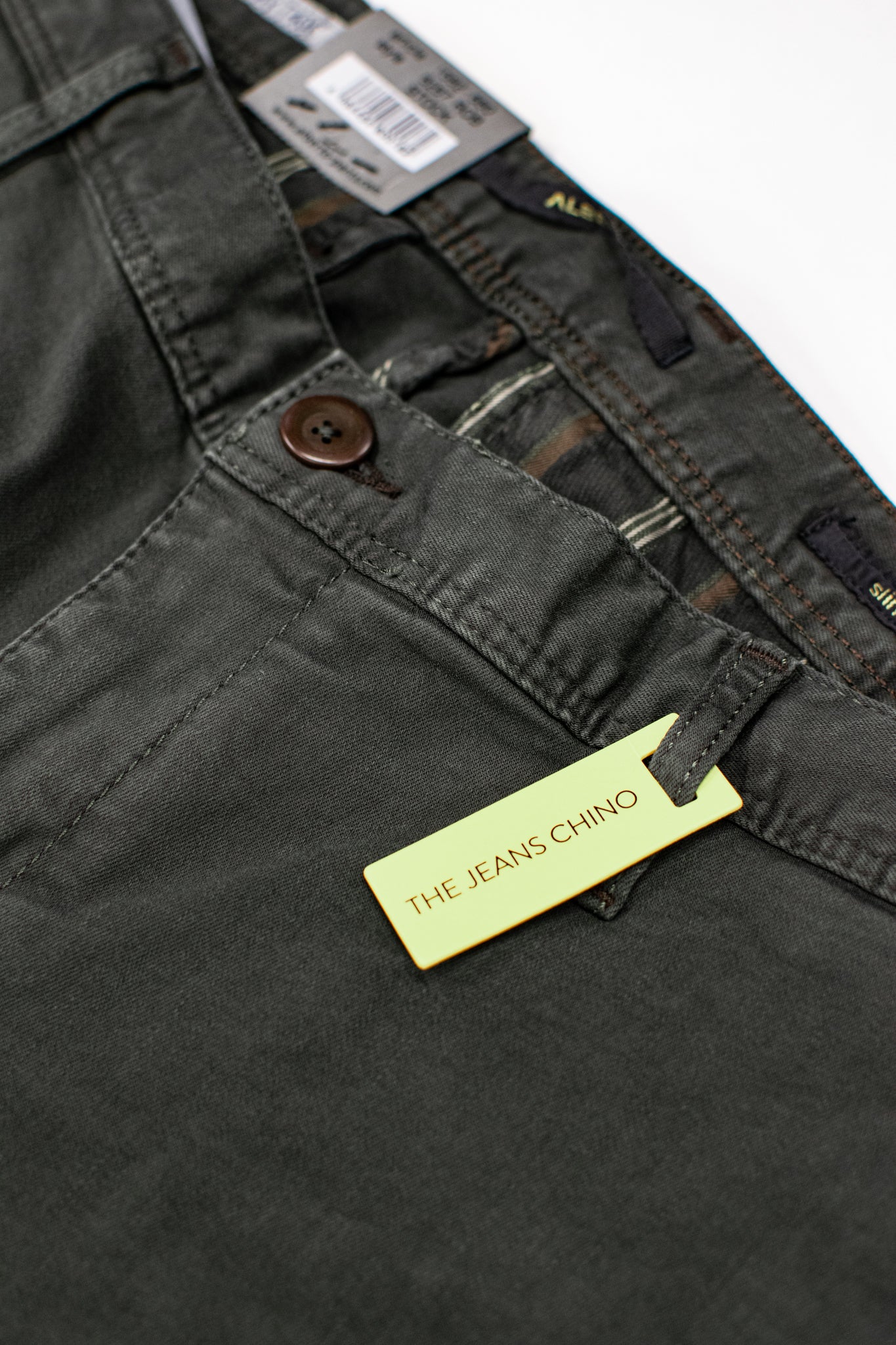 Alberto vihreät slim fit chinot "Rob"