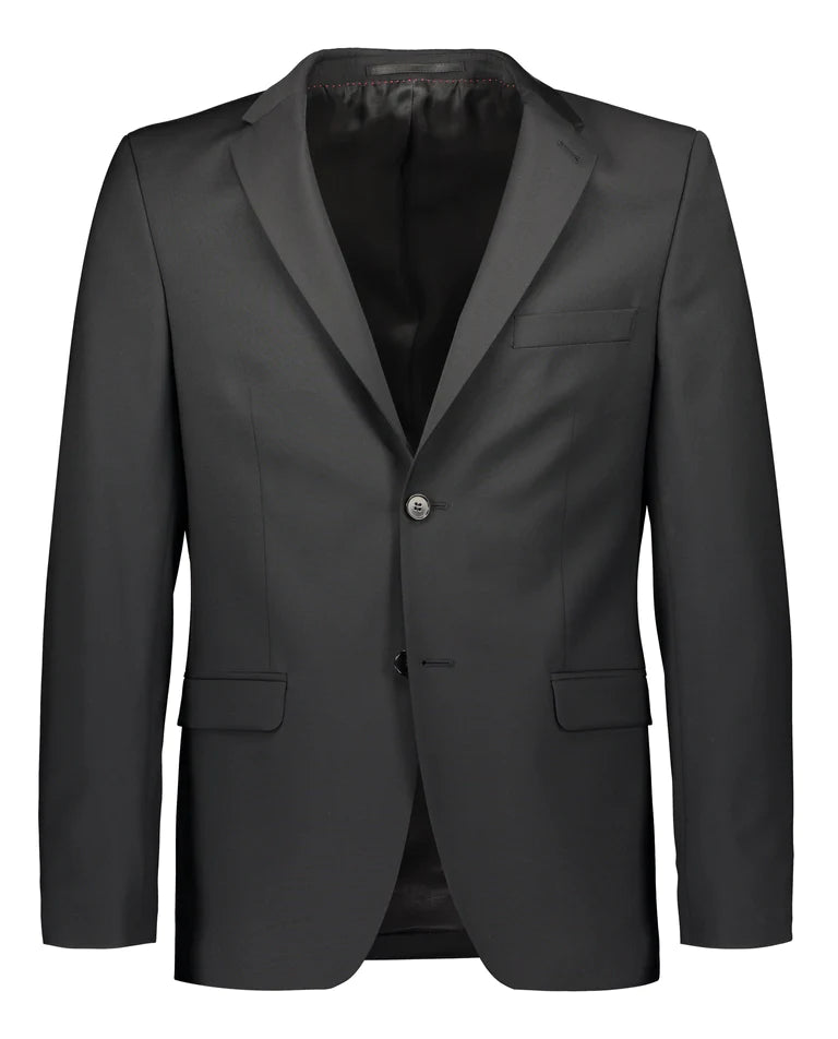 TURO musta extra slim fit puvuntakki "COLIN 3280/19"