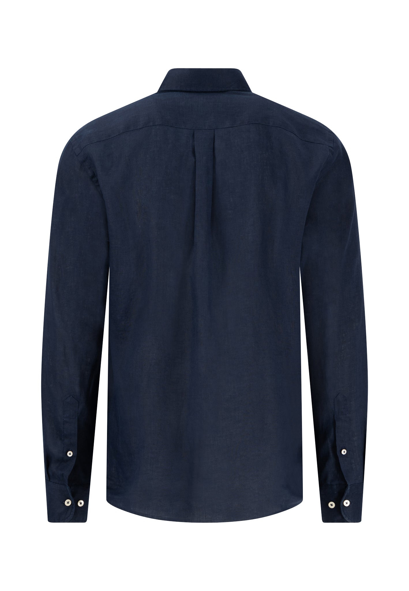 Fynch-Hatton tummansininen pellavapaita "Premium Linen"